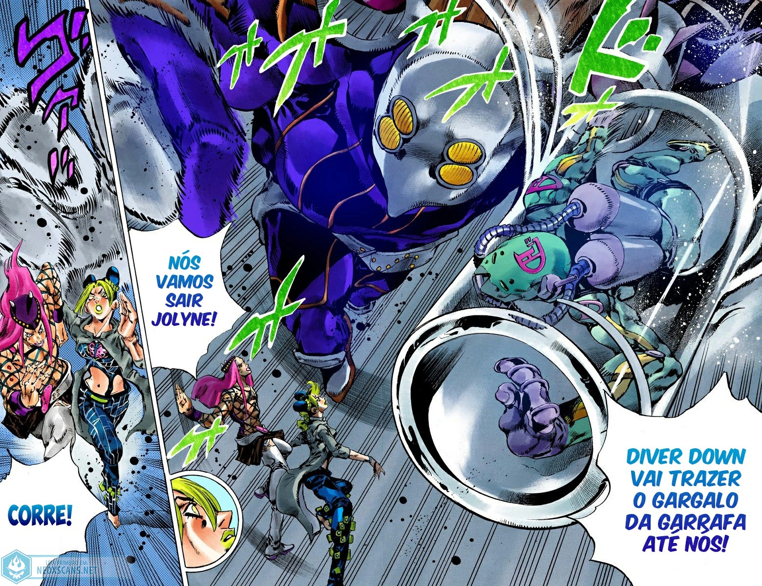 JoJo’s Bizarre Adventure Part 6: Stone Ocean (Colored Edition) Capítulo 89 Página 5