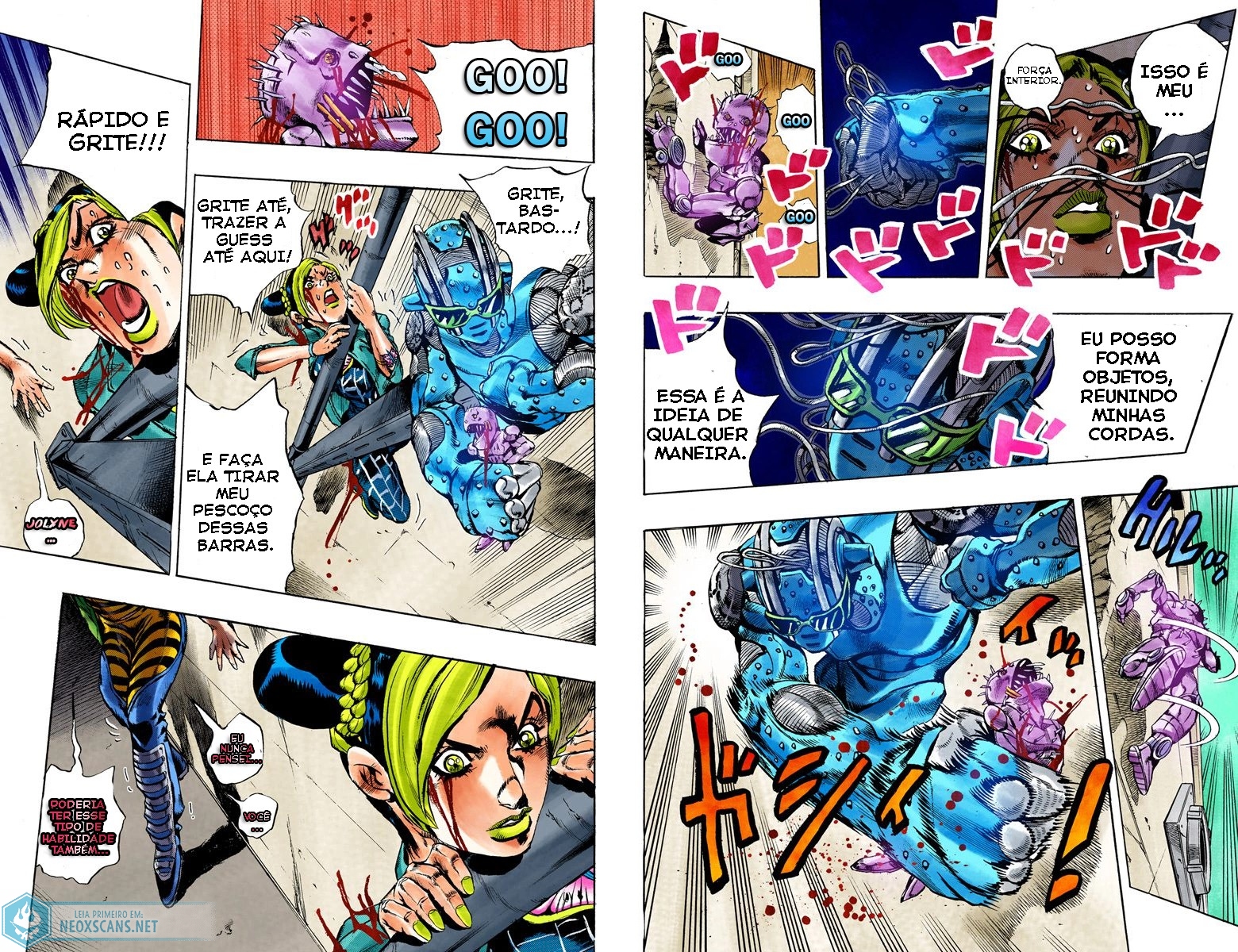 JoJo’s Bizarre Adventure Part 6: Stone Ocean (Colored Edition) Capítulo 9 Página 3