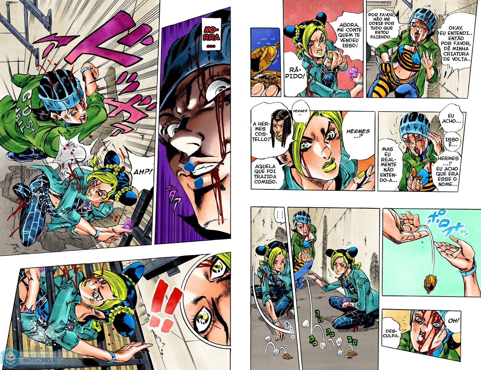 JoJo’s Bizarre Adventure Part 6: Stone Ocean (Colored Edition) Capítulo 9 Página 5