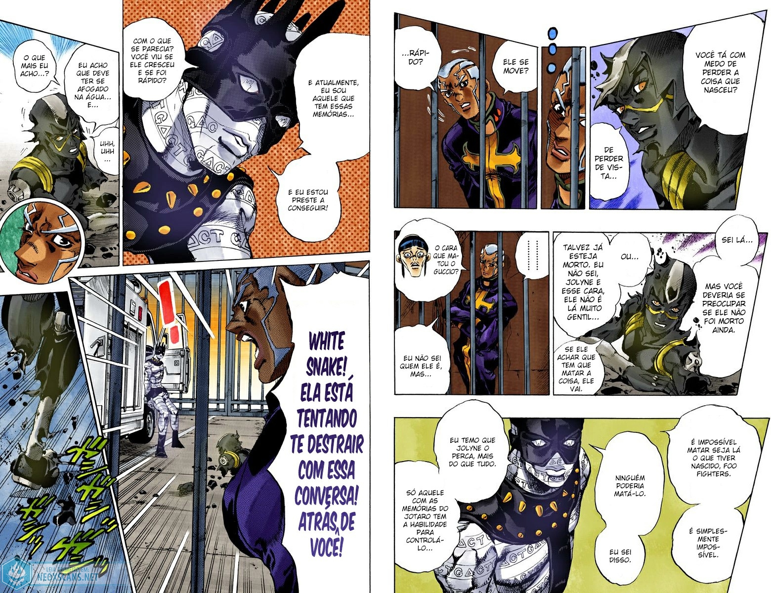 JoJo’s Bizarre Adventure Part 6: Stone Ocean (Colored Edition) Capítulo 90 Página 7