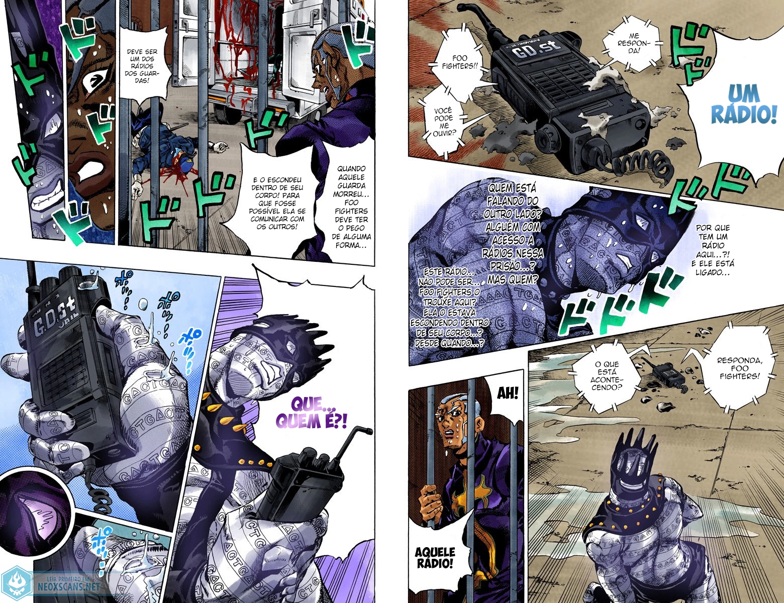 JoJo’s Bizarre Adventure Part 6: Stone Ocean (Colored Edition) Capítulo 91 Página 4