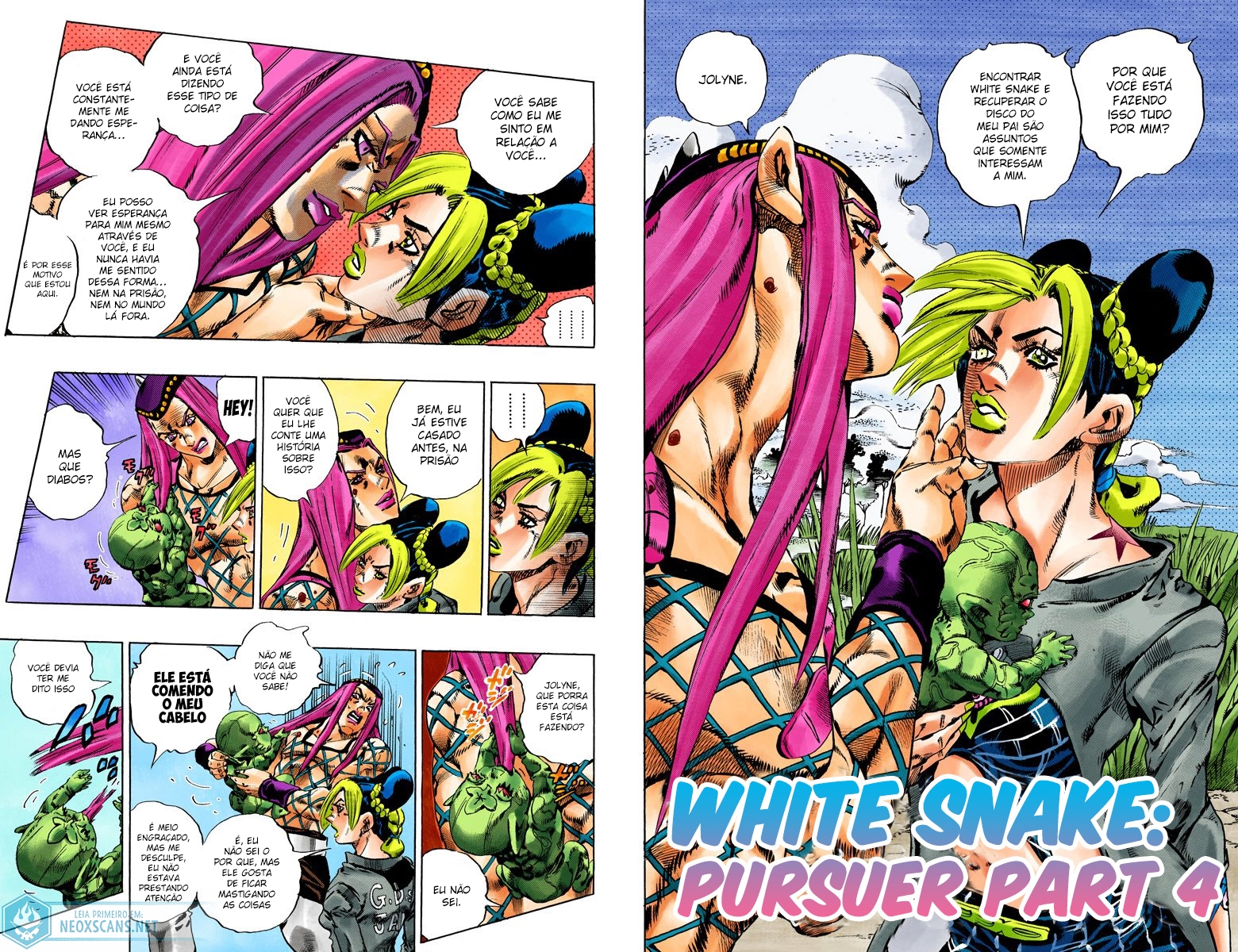 JoJo’s Bizarre Adventure Part 6: Stone Ocean (Colored Edition) Capítulo 92 Página 3
