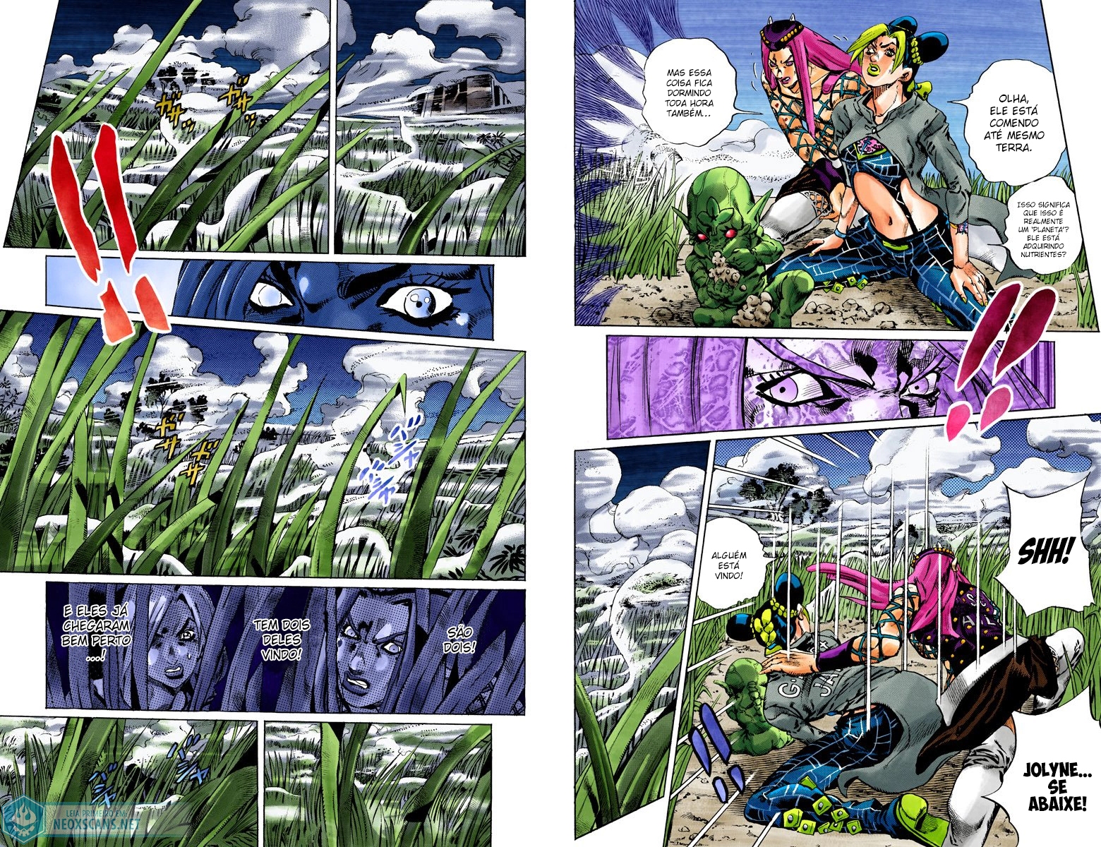 JoJo’s Bizarre Adventure Part 6: Stone Ocean (Colored Edition) Capítulo 92 Página 4
