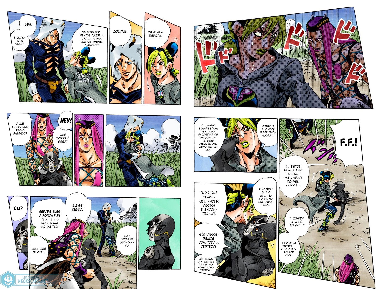 JoJo’s Bizarre Adventure Part 6: Stone Ocean (Colored Edition) Capítulo 92 Página 6