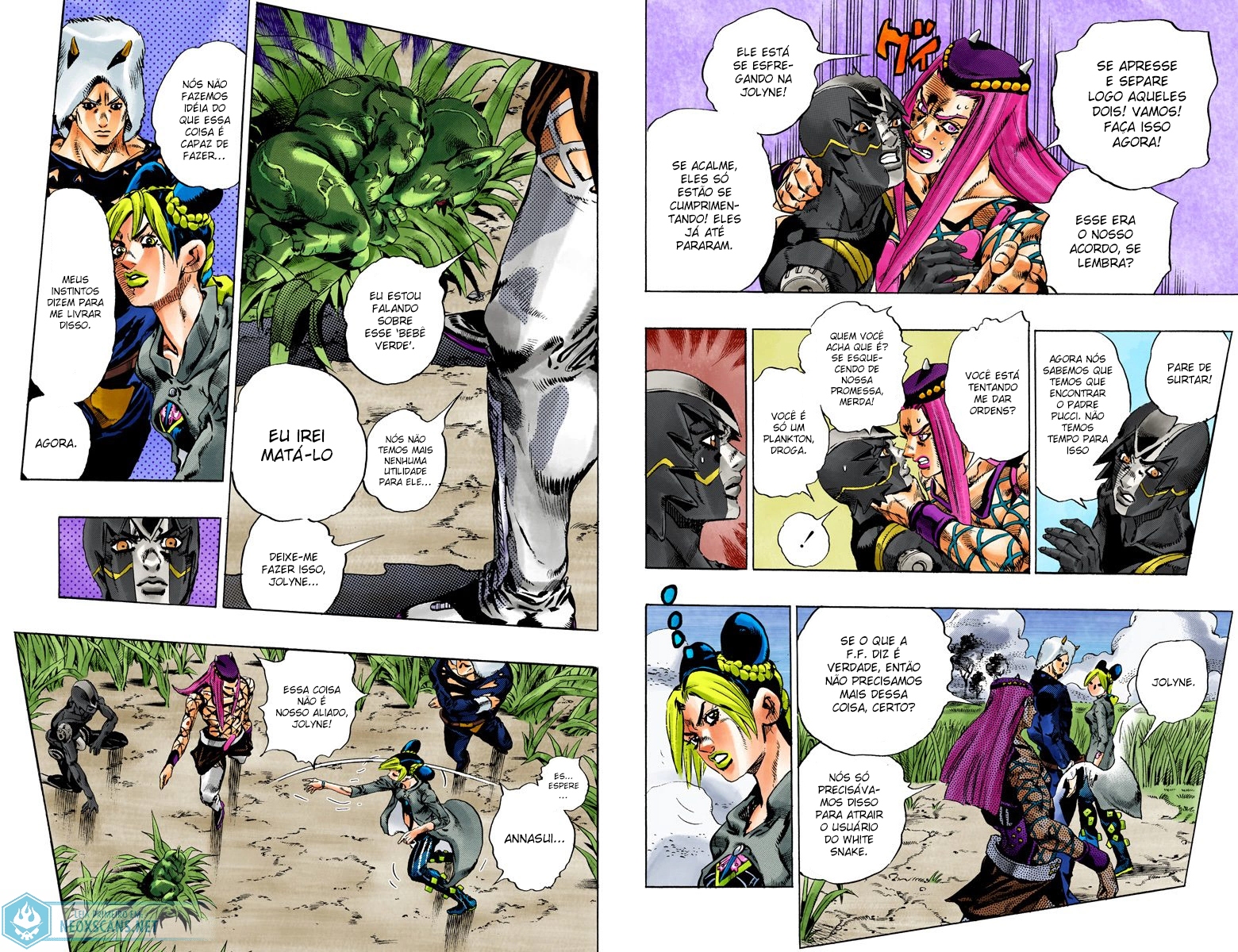 JoJo’s Bizarre Adventure Part 6: Stone Ocean (Colored Edition) Capítulo 92 Página 7