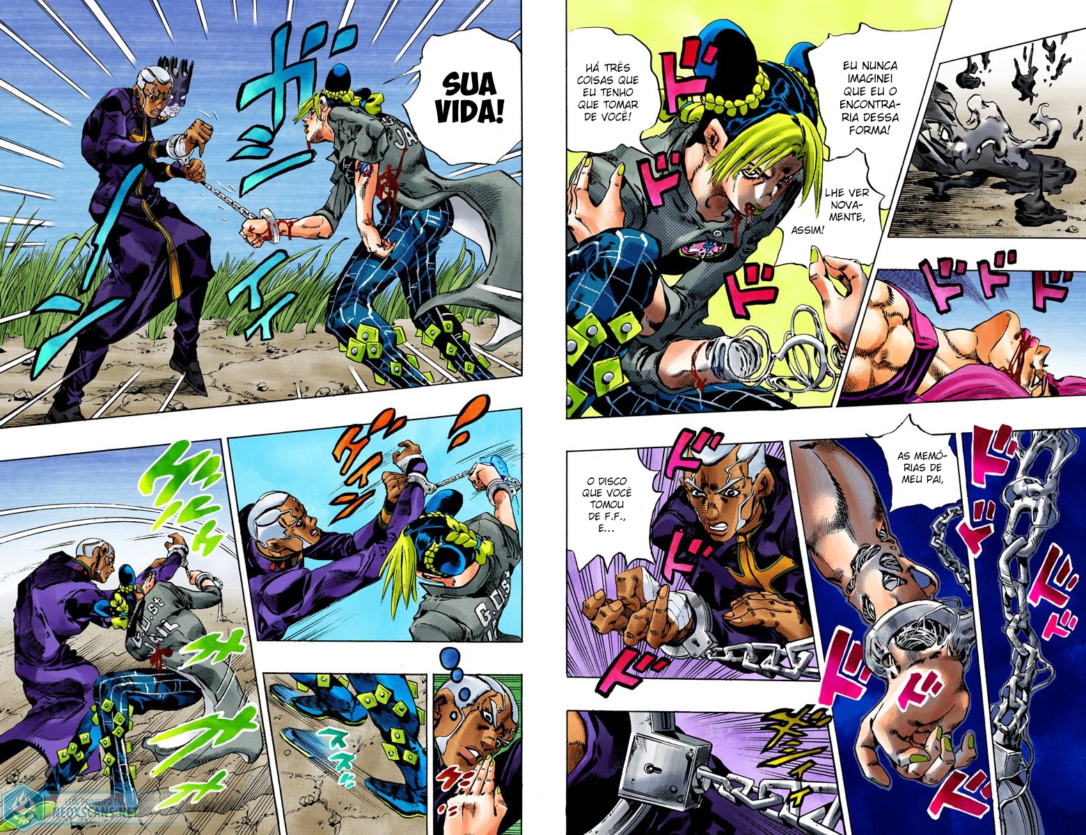 JoJo’s Bizarre Adventure Part 6: Stone Ocean (Colored Edition) Capítulo 93 Página 6