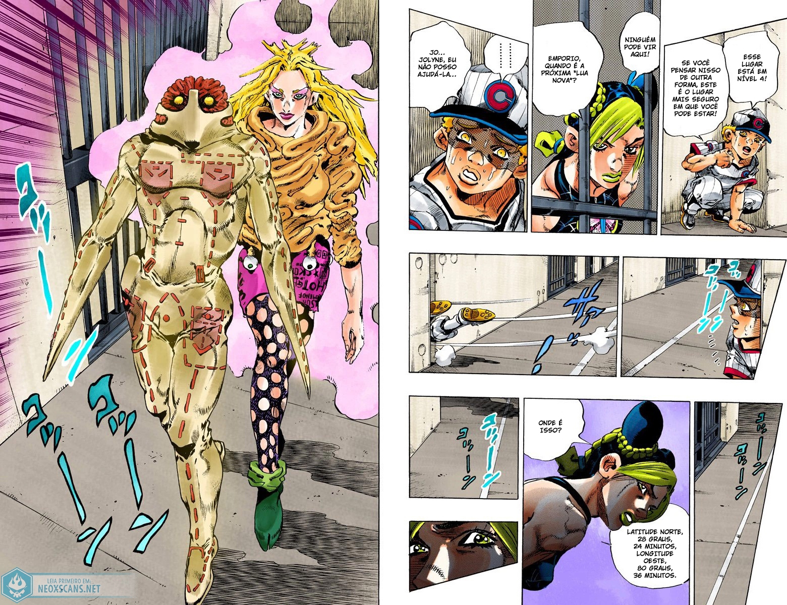JoJo’s Bizarre Adventure Part 6: Stone Ocean (Colored Edition) Capítulo 96 Página 11