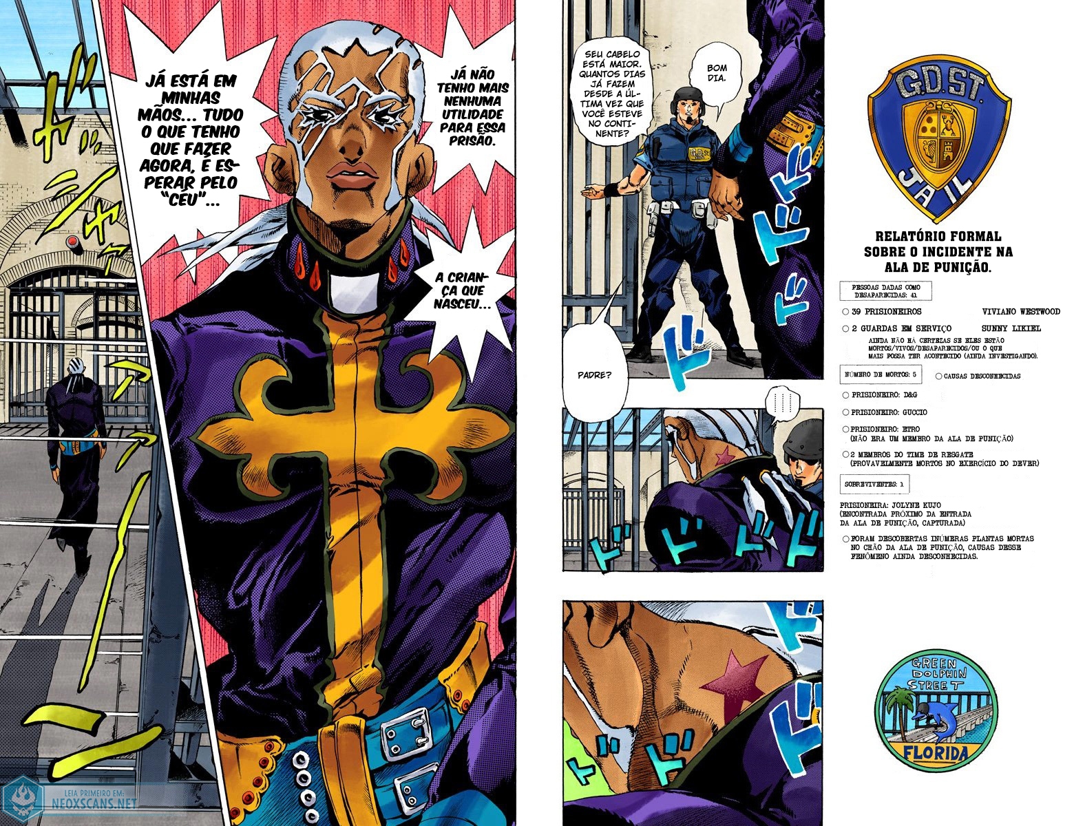 JoJo’s Bizarre Adventure Part 6: Stone Ocean (Colored Edition) Capítulo 96 Página 4