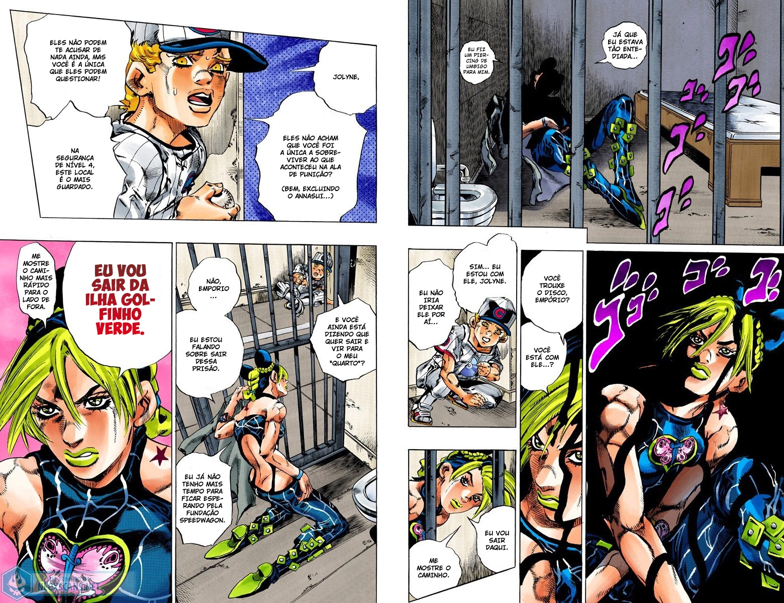 JoJo’s Bizarre Adventure Part 6: Stone Ocean (Colored Edition) Capítulo 96 Página 8