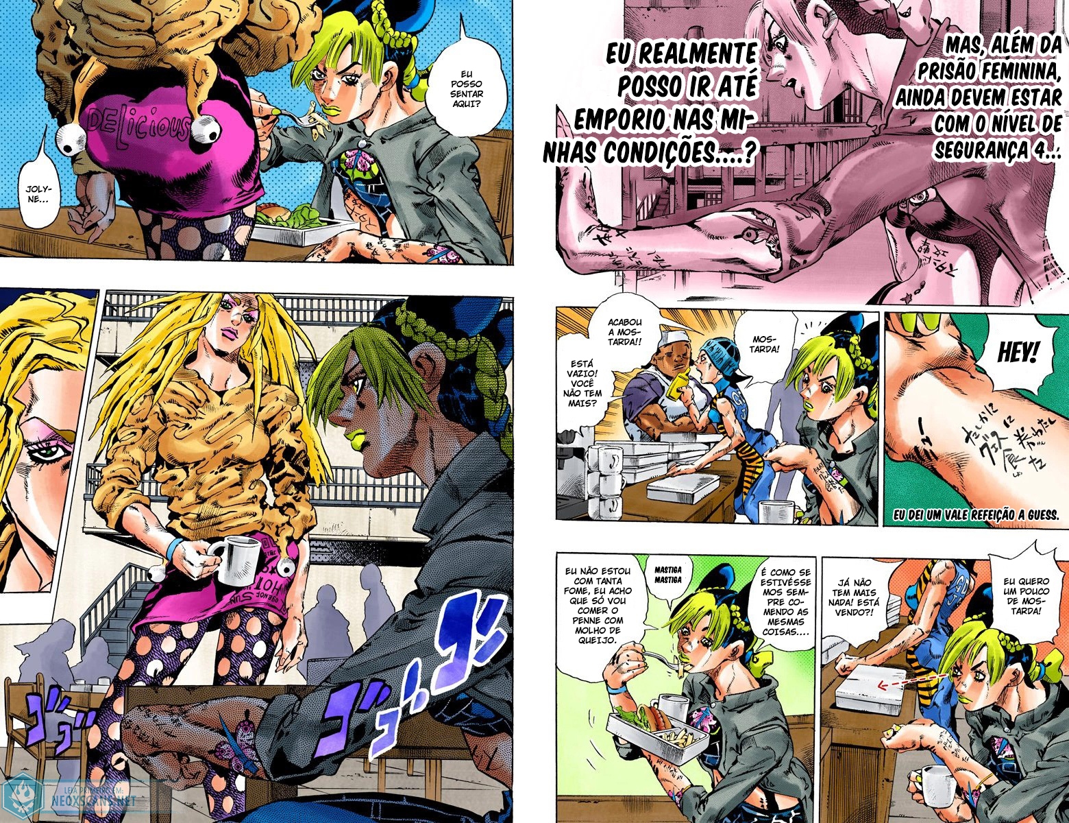 JoJo’s Bizarre Adventure Part 6: Stone Ocean (Colored Edition) Capítulo 98 Página 5