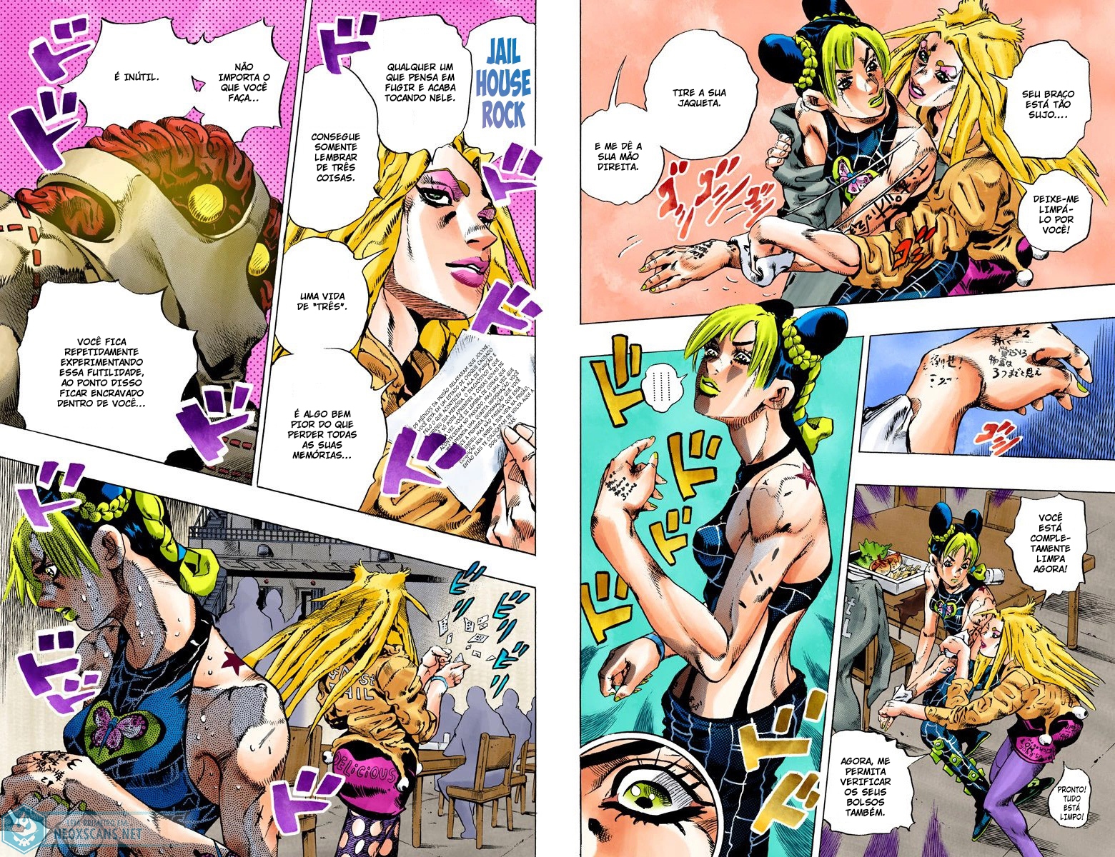 JoJo’s Bizarre Adventure Part 6: Stone Ocean (Colored Edition) Capítulo 98 Página 8