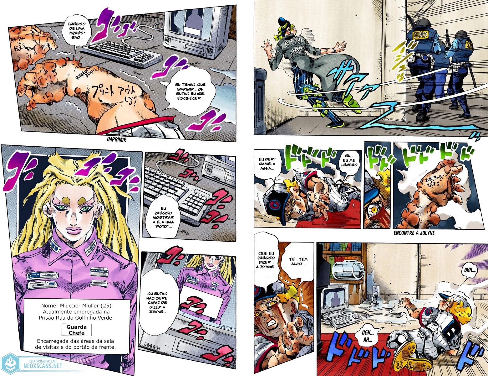 JoJo’s Bizarre Adventure Part 6: Stone Ocean (Colored Edition) Capítulo 99 Página 14