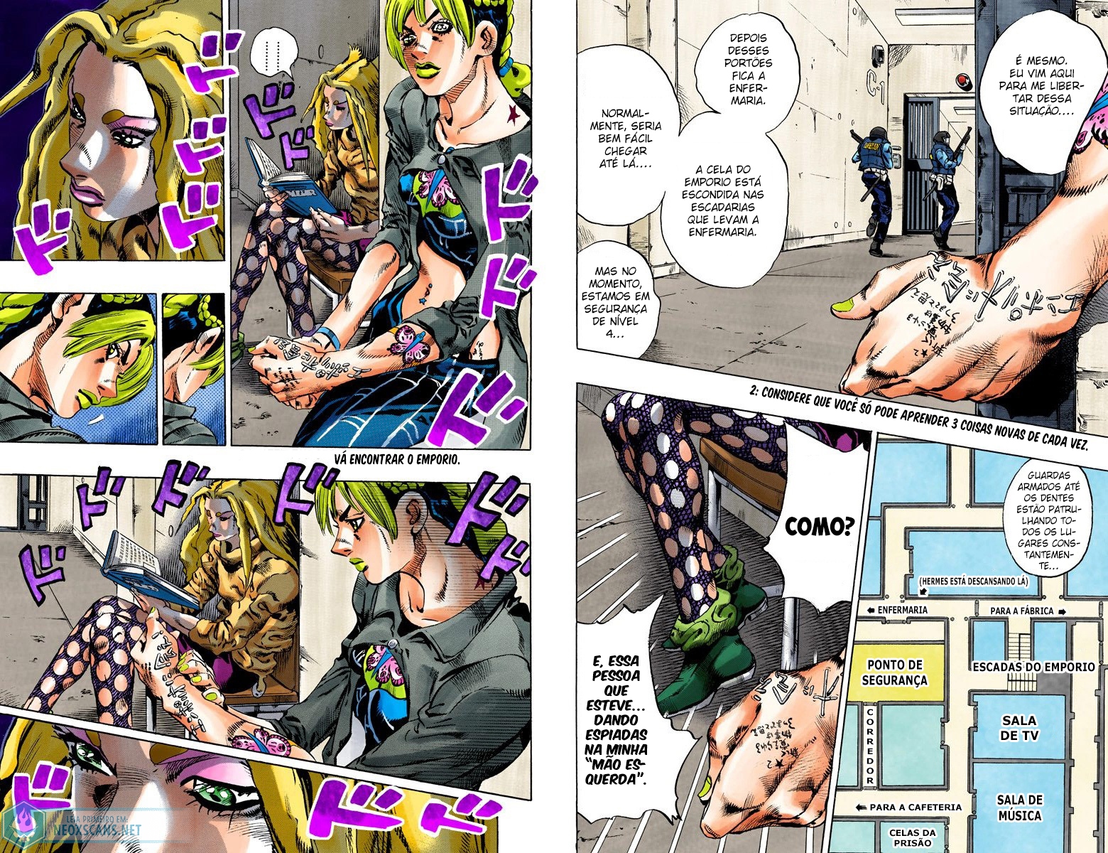 JoJo’s Bizarre Adventure Part 6: Stone Ocean (Colored Edition) Capítulo 99 Página 8