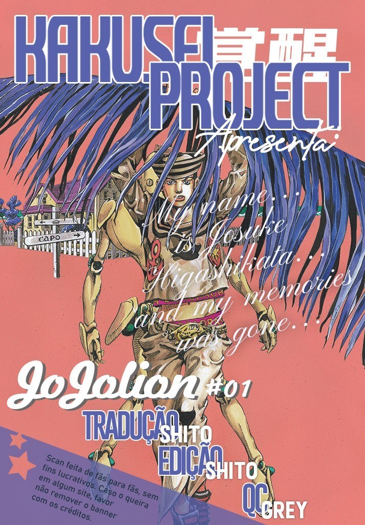 JoJo's Bizarre Adventure, Part 8: JoJolion - Digital Colored Comics Capítulo 1 Página 1