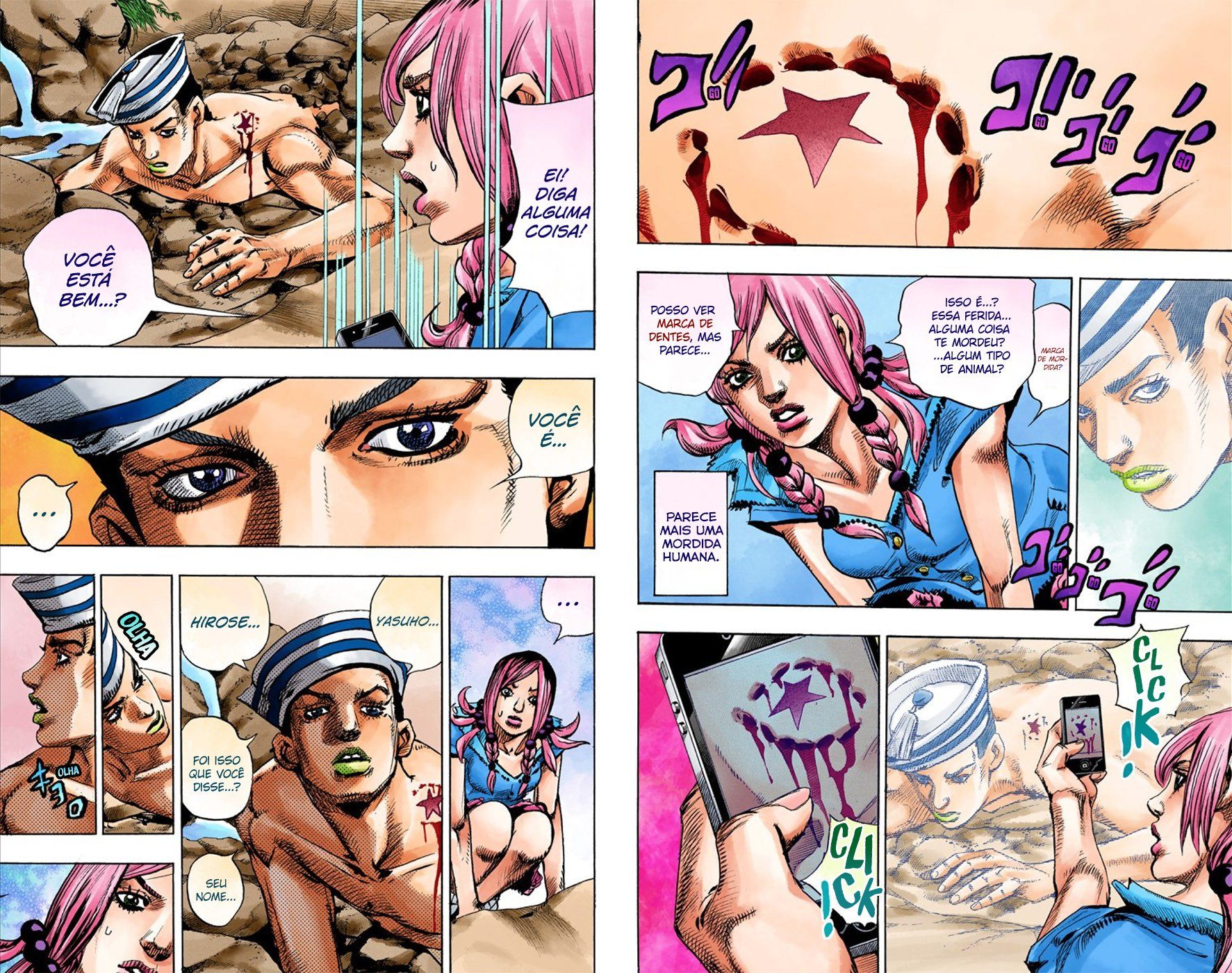JoJo's Bizarre Adventure, Part 8: JoJolion - Digital Colored Comics Capítulo 1 Página 12