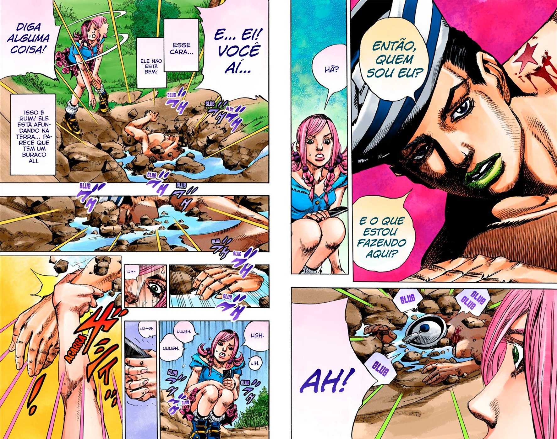 JoJo's Bizarre Adventure, Part 8: JoJolion - Digital Colored Comics Capítulo 1 Página 13