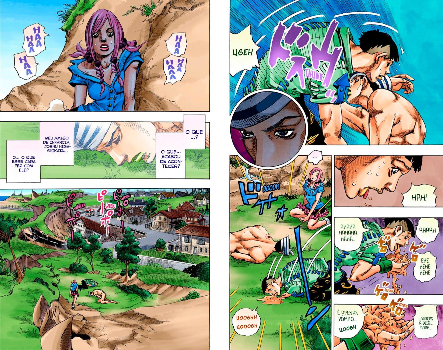 JoJo's Bizarre Adventure, Part 8: JoJolion - Digital Colored Comics Capítulo 1 Página 23