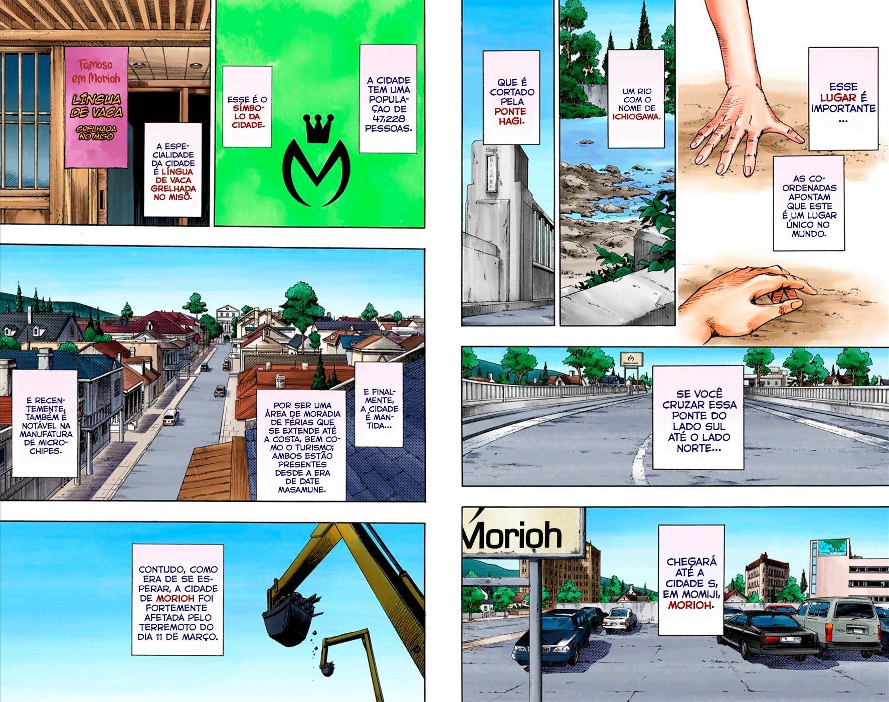 JoJo's Bizarre Adventure, Part 8: JoJolion - Digital Colored Comics Capítulo 1 Página 7