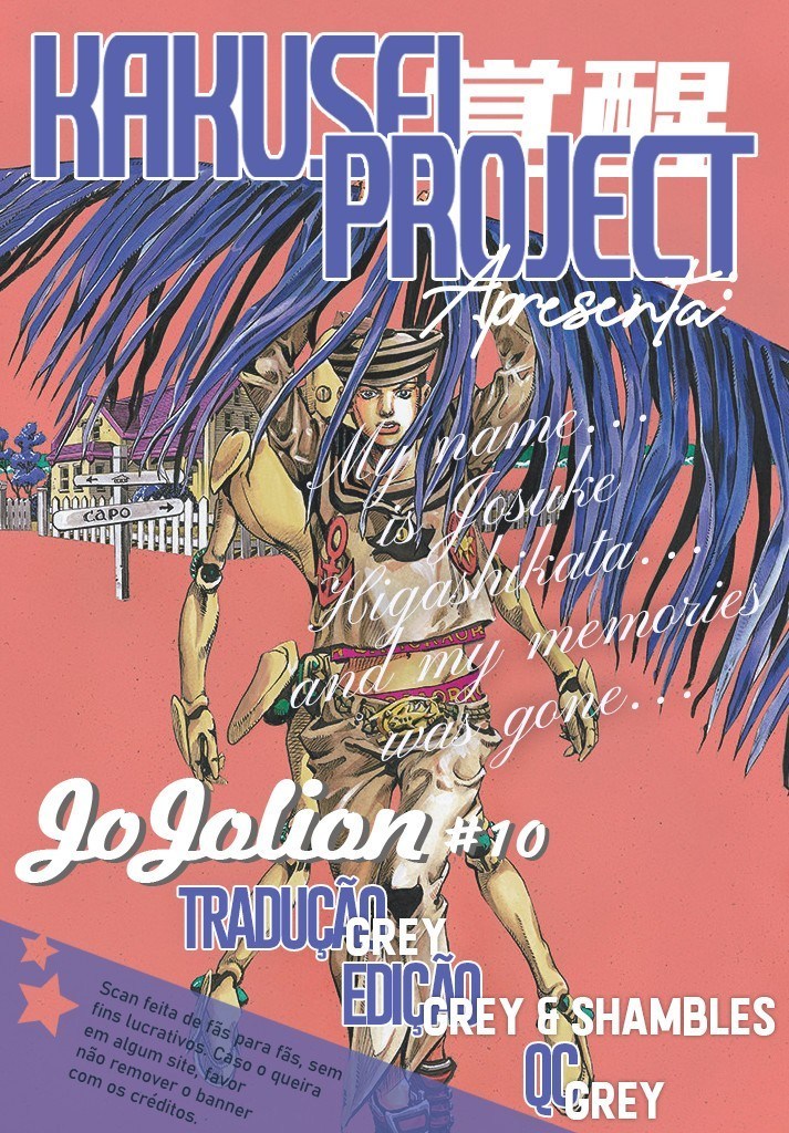 JoJo's Bizarre Adventure, Part 8: JoJolion - Digital Colored Comics Capítulo 10 Página 1