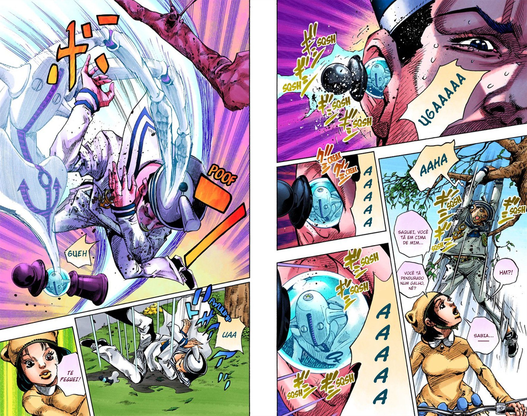 JoJo's Bizarre Adventure, Part 8: JoJolion - Digital Colored Comics Capítulo 10 Página 15