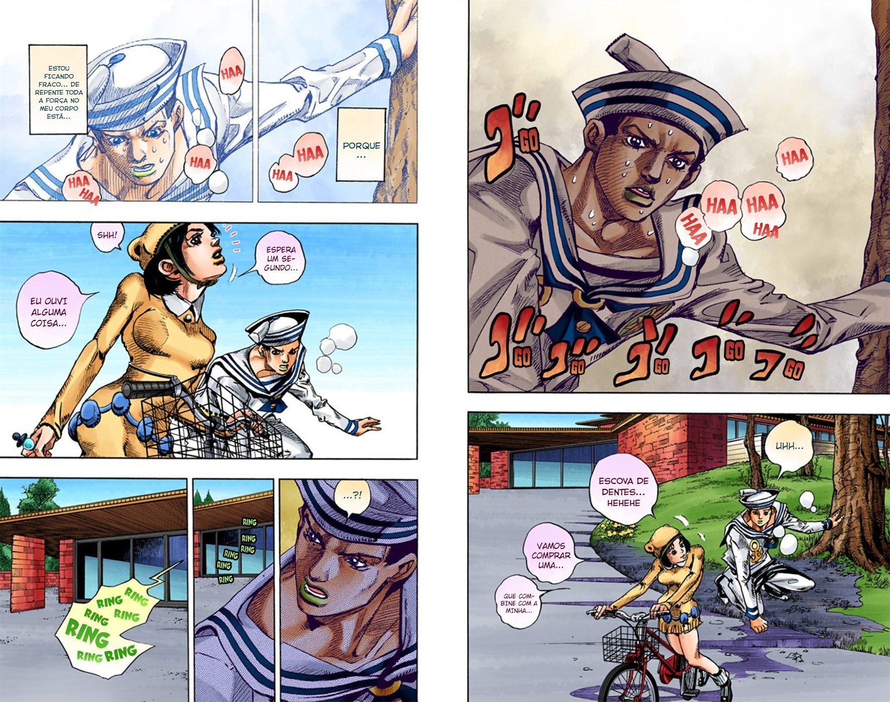 JoJo's Bizarre Adventure, Part 8: JoJolion - Digital Colored Comics Capítulo 10 Página 17