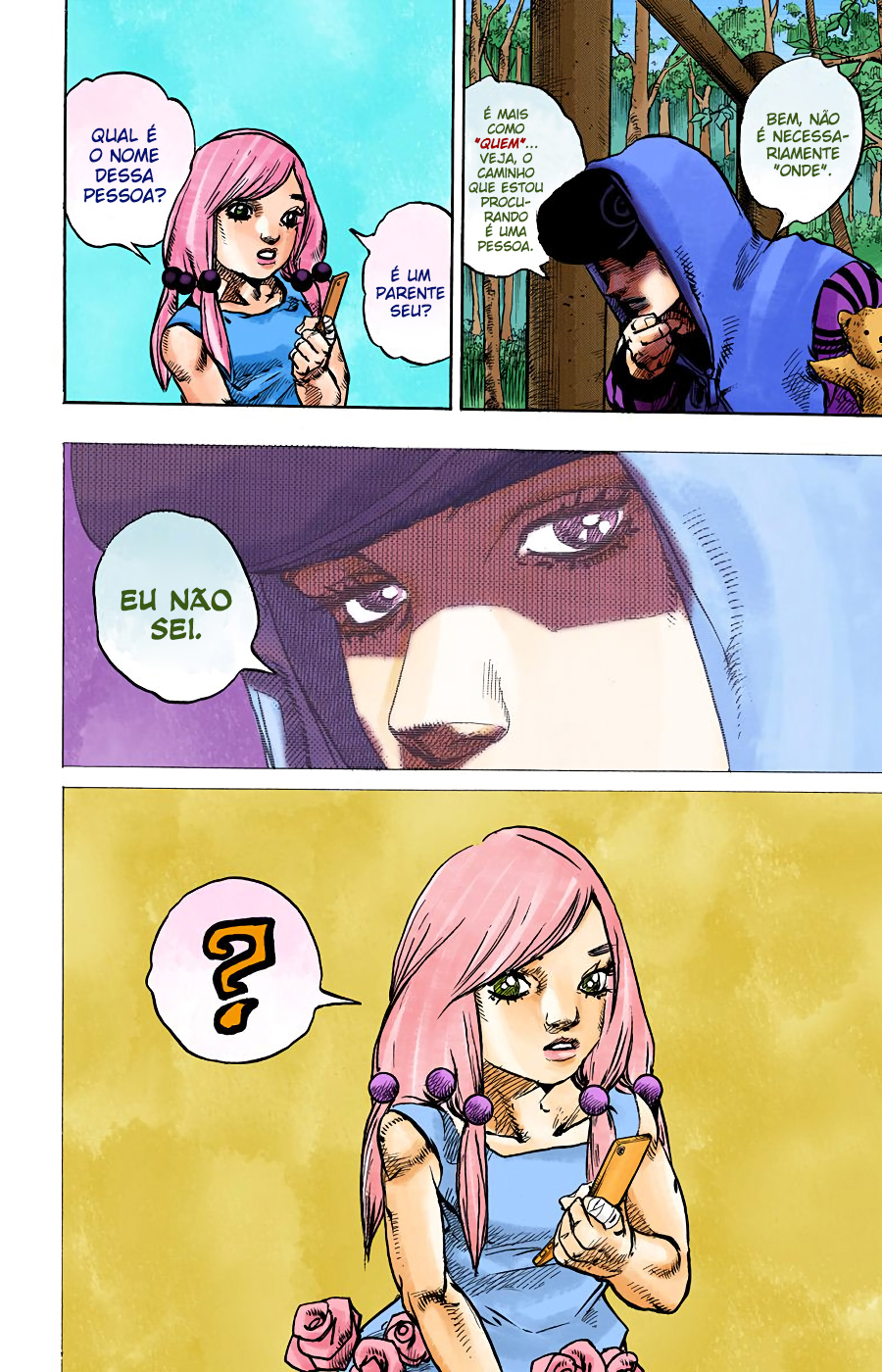 JoJo's Bizarre Adventure, Part 8: JoJolion - Digital Colored Comics Capítulo 102 Página 10