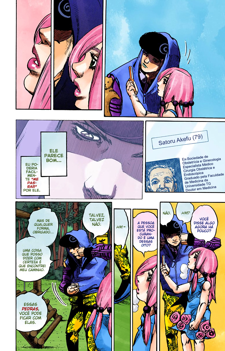 JoJo's Bizarre Adventure, Part 8: JoJolion - Digital Colored Comics Capítulo 102 Página 12