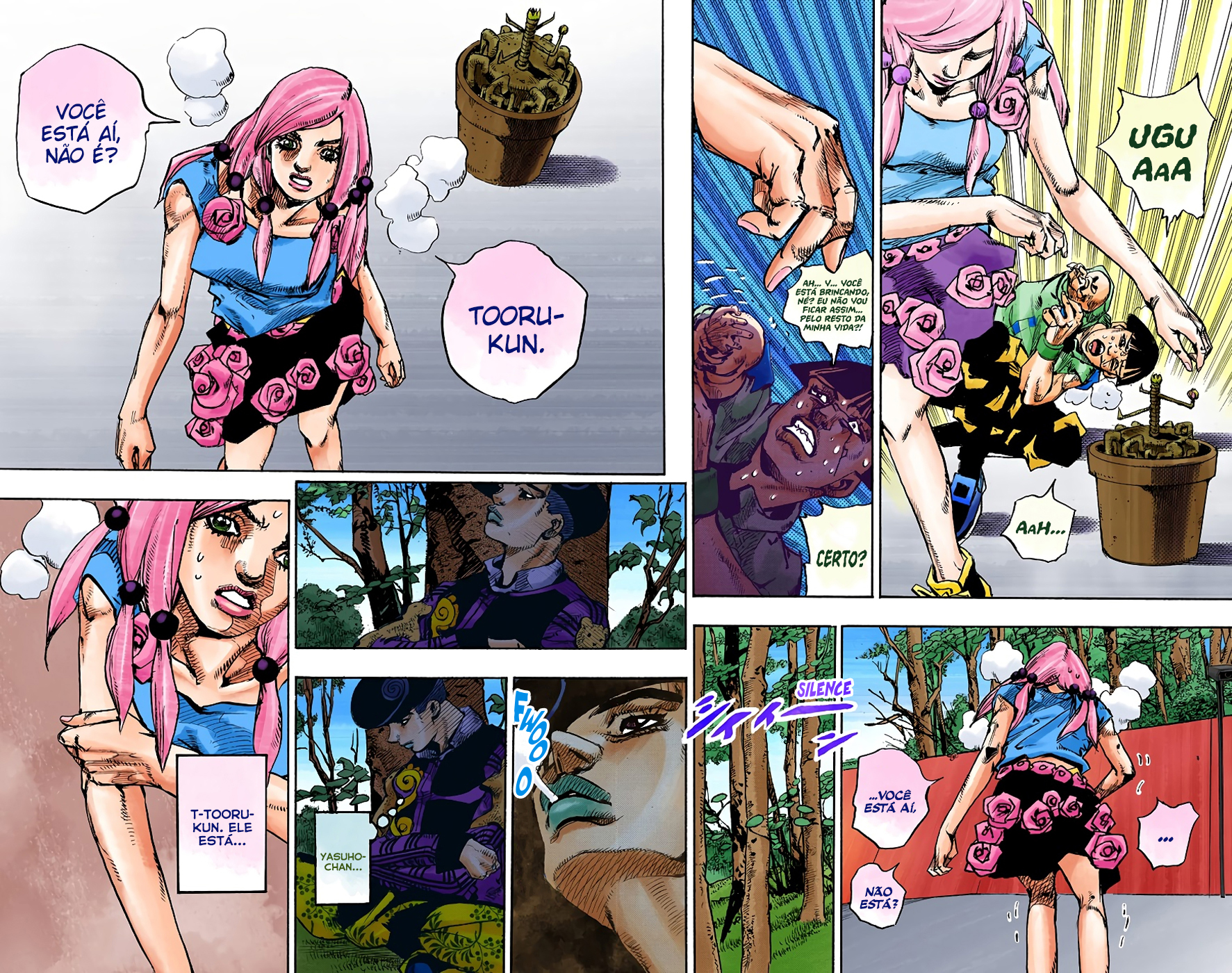 JoJo's Bizarre Adventure, Part 8: JoJolion - Digital Colored Comics Capítulo 102 Página 18
