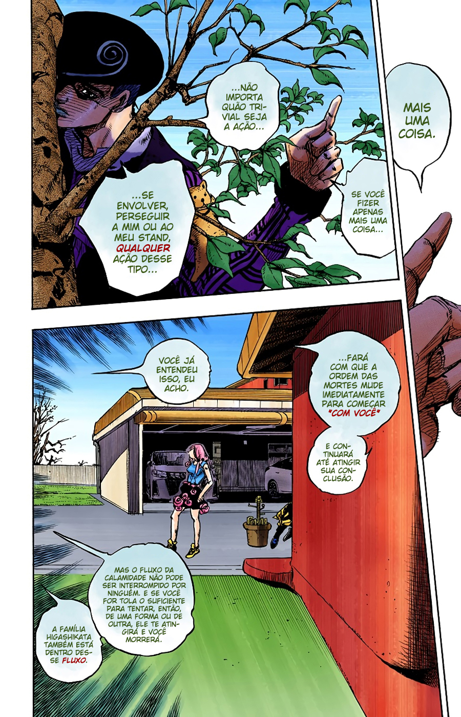 JoJo's Bizarre Adventure, Part 8: JoJolion - Digital Colored Comics Capítulo 102 Página 23