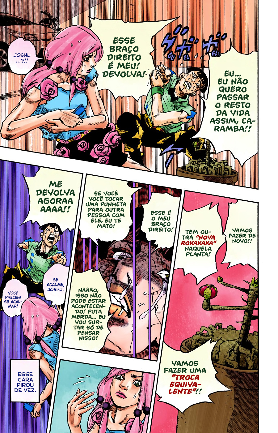 JoJo's Bizarre Adventure, Part 8: JoJolion - Digital Colored Comics Capítulo 102 Página 28