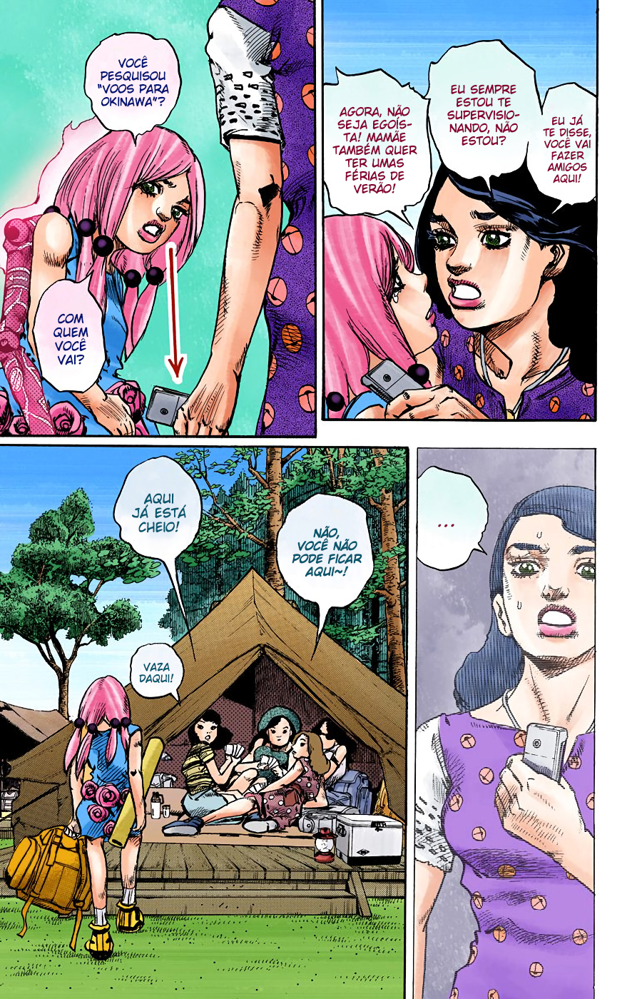 JoJo's Bizarre Adventure, Part 8: JoJolion - Digital Colored Comics Capítulo 102 Página 3