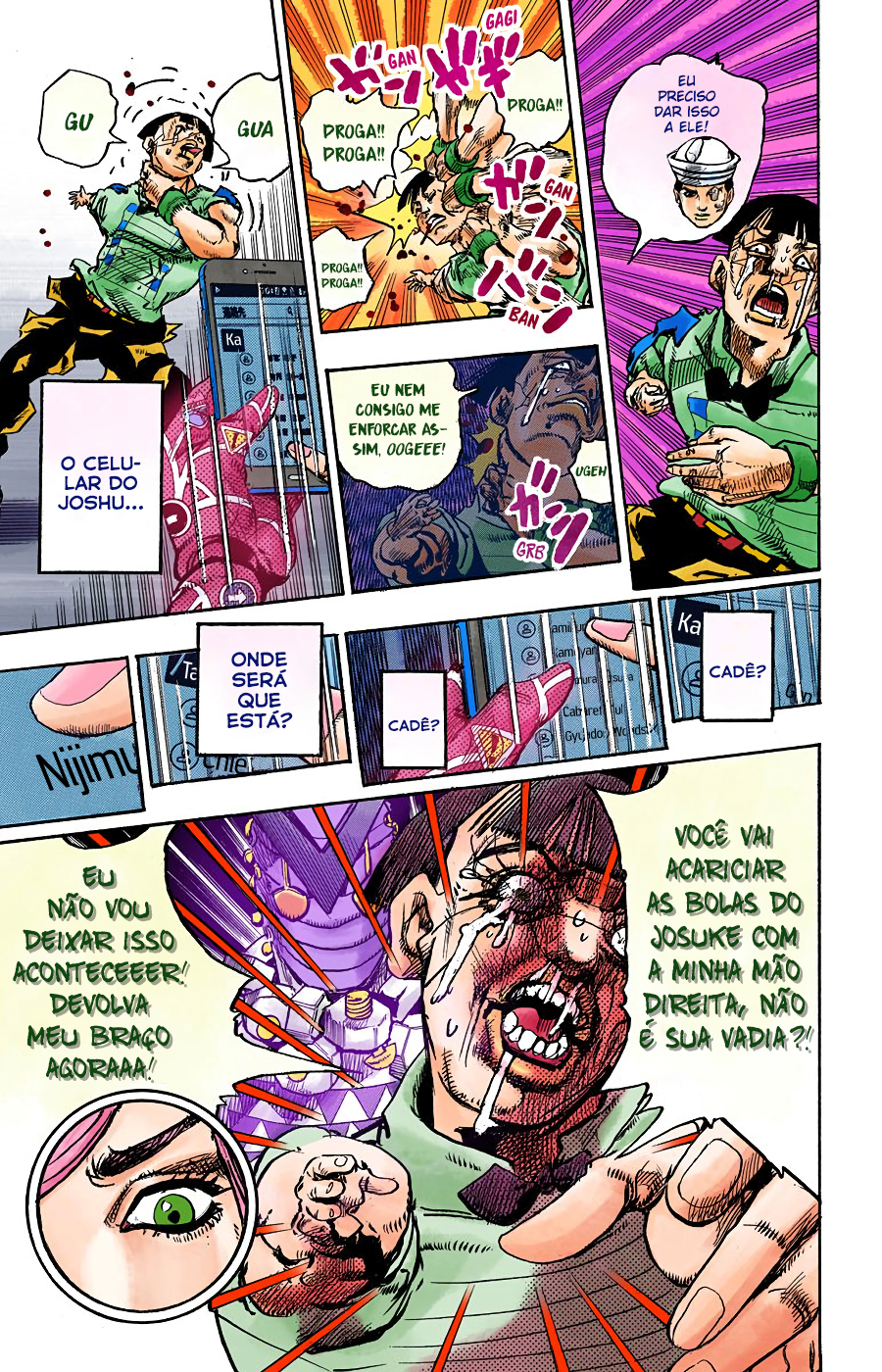 JoJo's Bizarre Adventure, Part 8: JoJolion - Digital Colored Comics Capítulo 102 Página 30