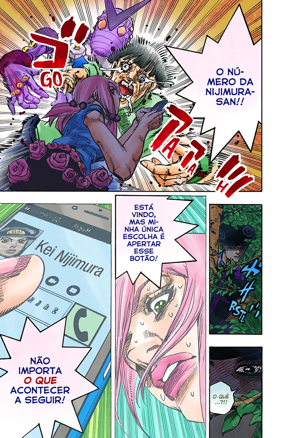JoJo's Bizarre Adventure, Part 8: JoJolion - Digital Colored Comics Capítulo 102 Página 32