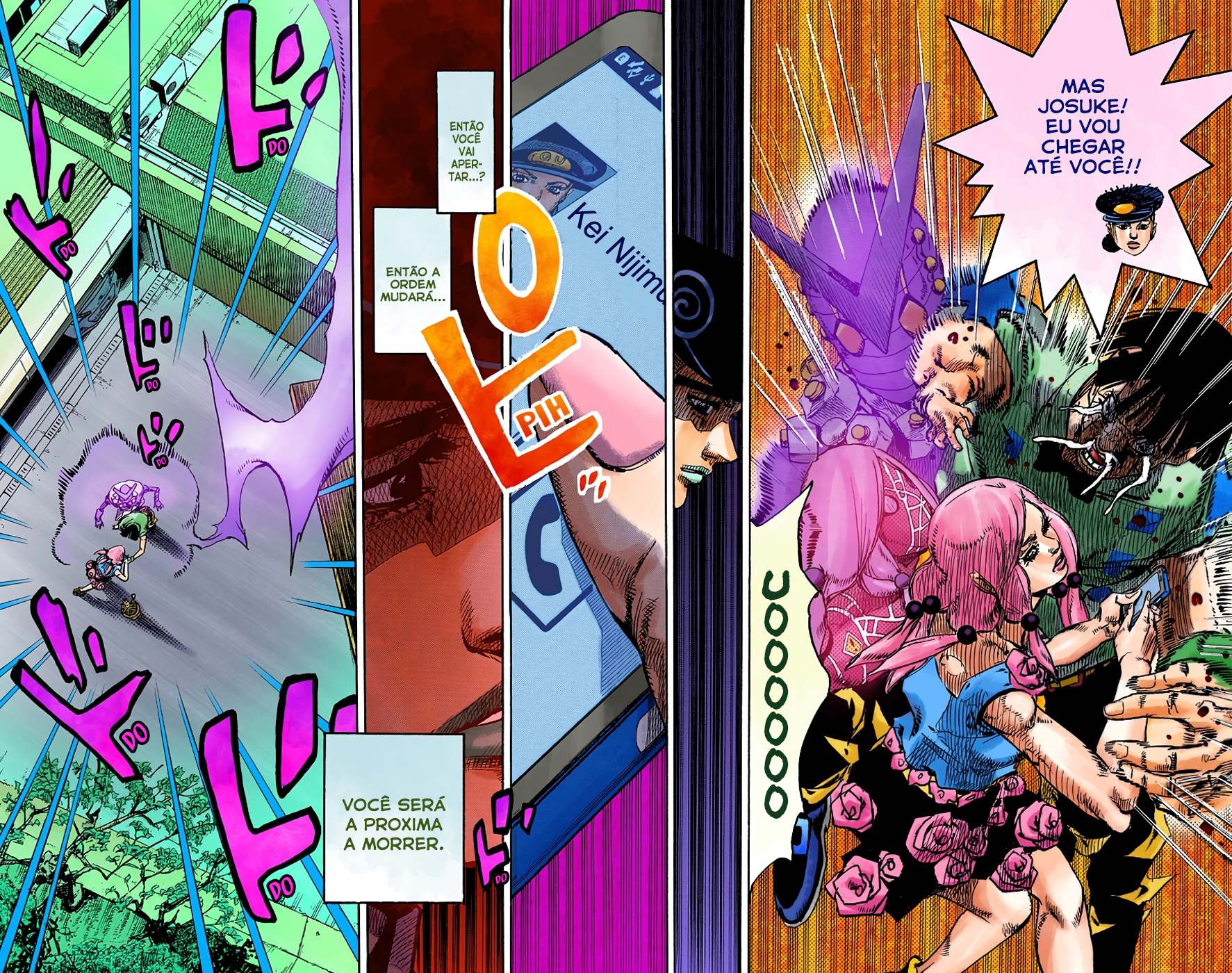 JoJo's Bizarre Adventure, Part 8: JoJolion - Digital Colored Comics Capítulo 102 Página 33