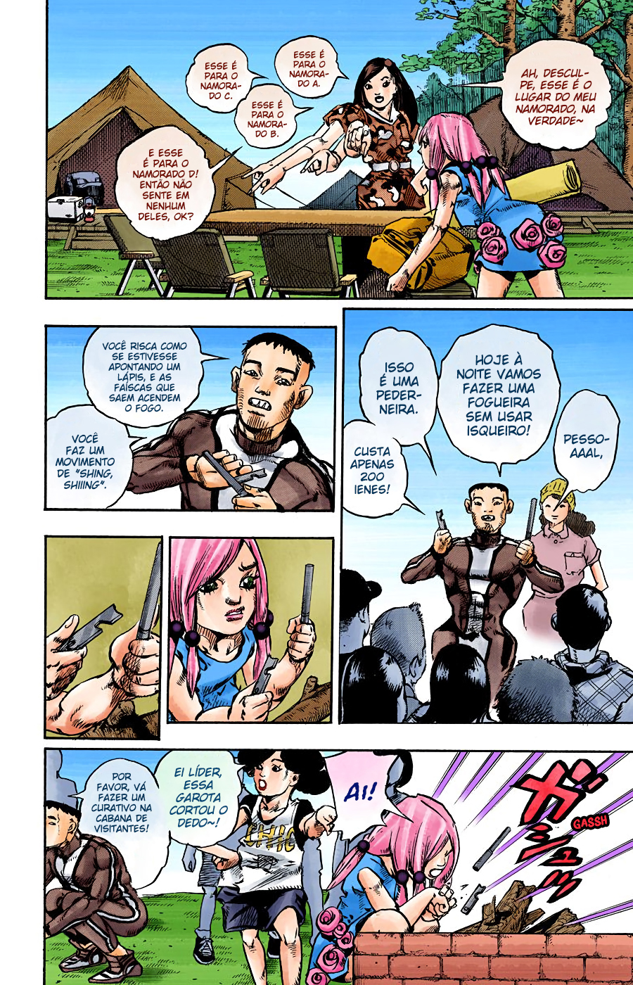 JoJo's Bizarre Adventure, Part 8: JoJolion - Digital Colored Comics Capítulo 102 Página 4