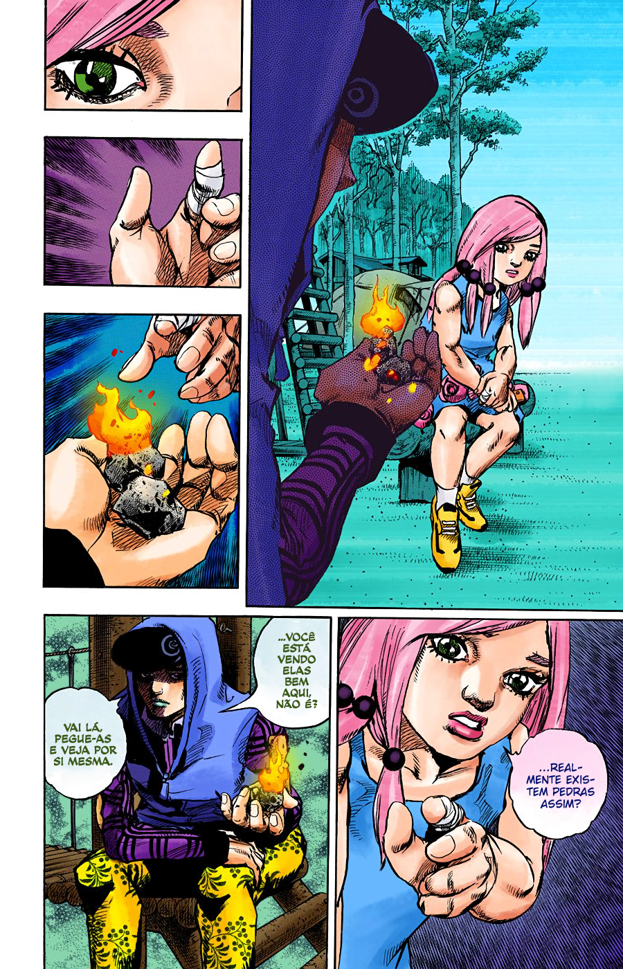 JoJo's Bizarre Adventure, Part 8: JoJolion - Digital Colored Comics Capítulo 102 Página 8