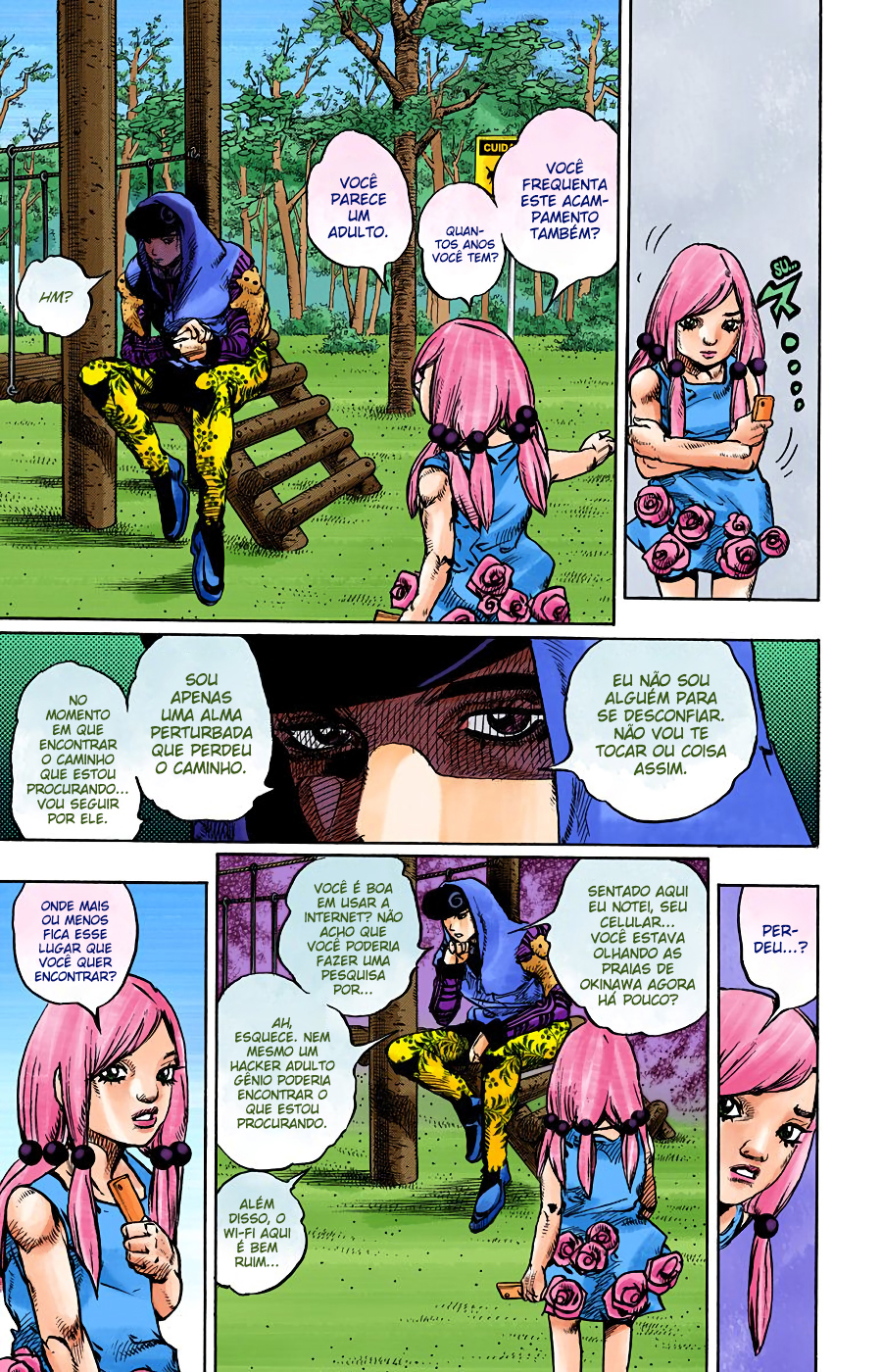 JoJo's Bizarre Adventure, Part 8: JoJolion - Digital Colored Comics Capítulo 102 Página 9