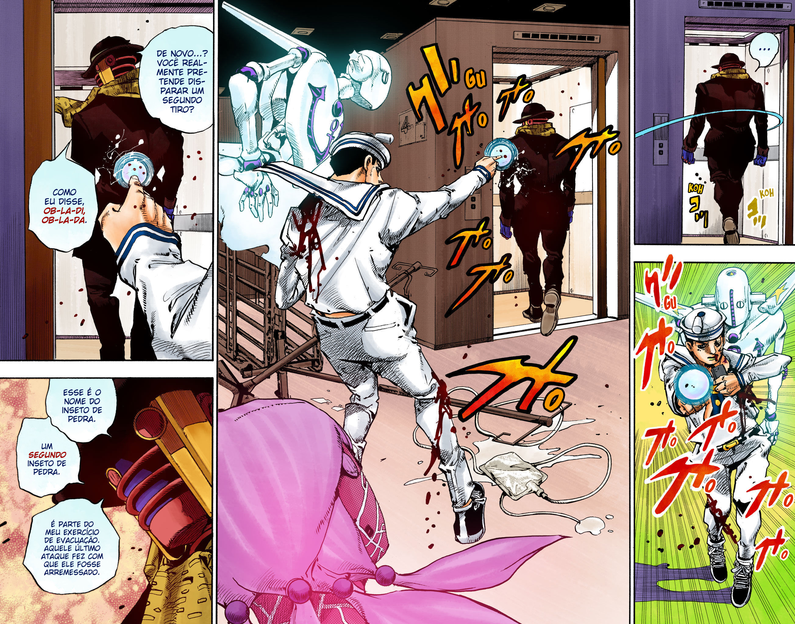 JoJo's Bizarre Adventure, Part 8: JoJolion - Digital Colored Comics Capítulo 105 Página 10