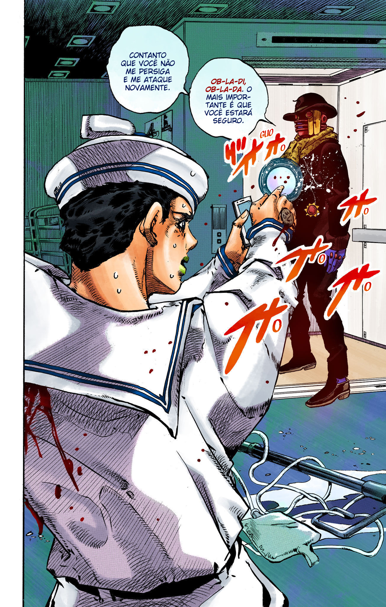 JoJo's Bizarre Adventure, Part 8: JoJolion - Digital Colored Comics Capítulo 105 Página 12