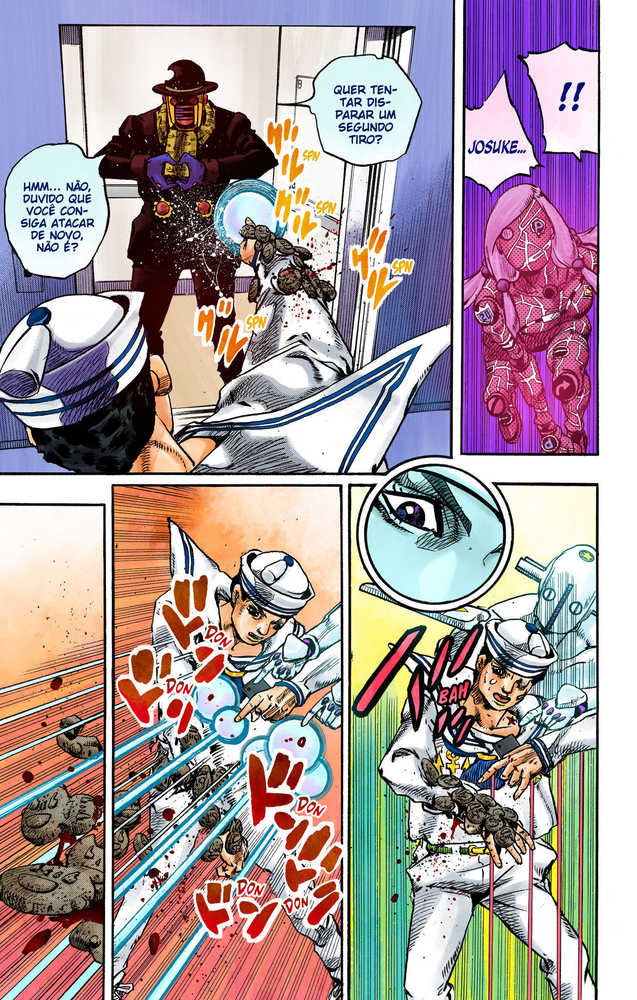 JoJo's Bizarre Adventure, Part 8: JoJolion - Digital Colored Comics Capítulo 105 Página 15