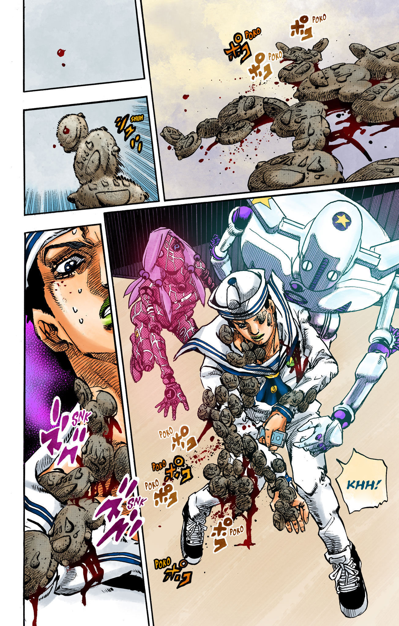 JoJo's Bizarre Adventure, Part 8: JoJolion - Digital Colored Comics Capítulo 105 Página 16