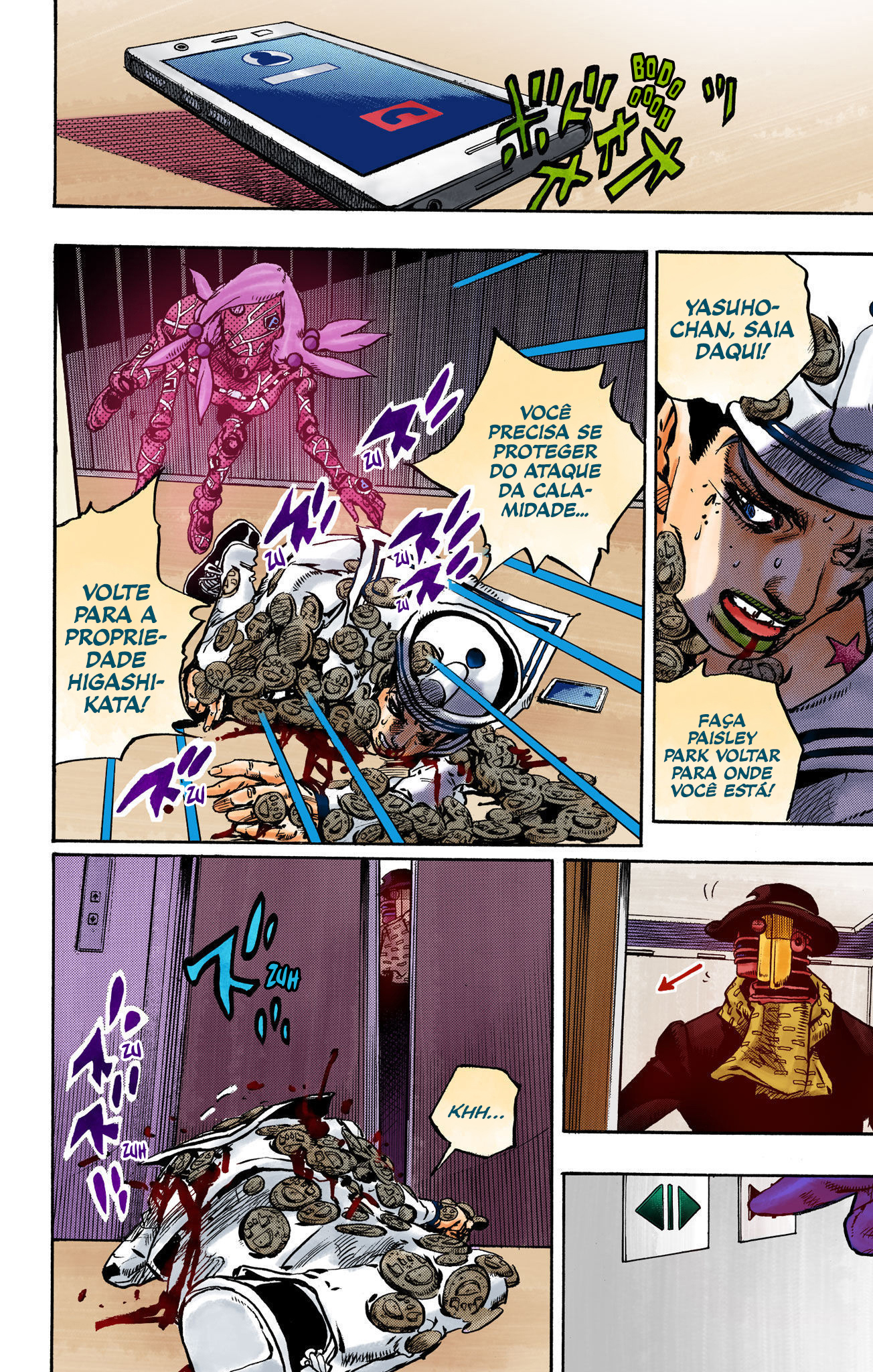 JoJo's Bizarre Adventure, Part 8: JoJolion - Digital Colored Comics Capítulo 105 Página 22
