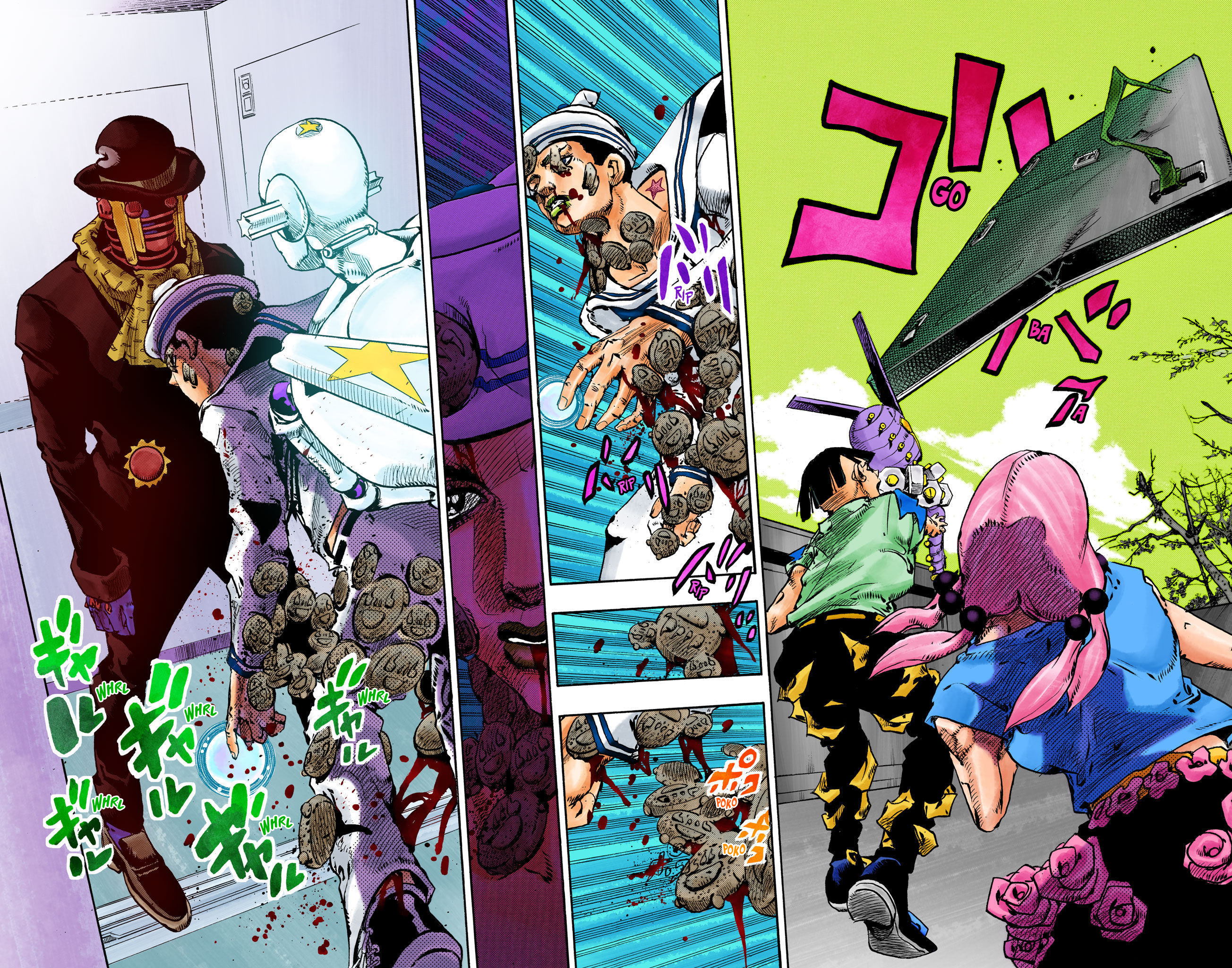 JoJo's Bizarre Adventure, Part 8: JoJolion - Digital Colored Comics Capítulo 105 Página 25