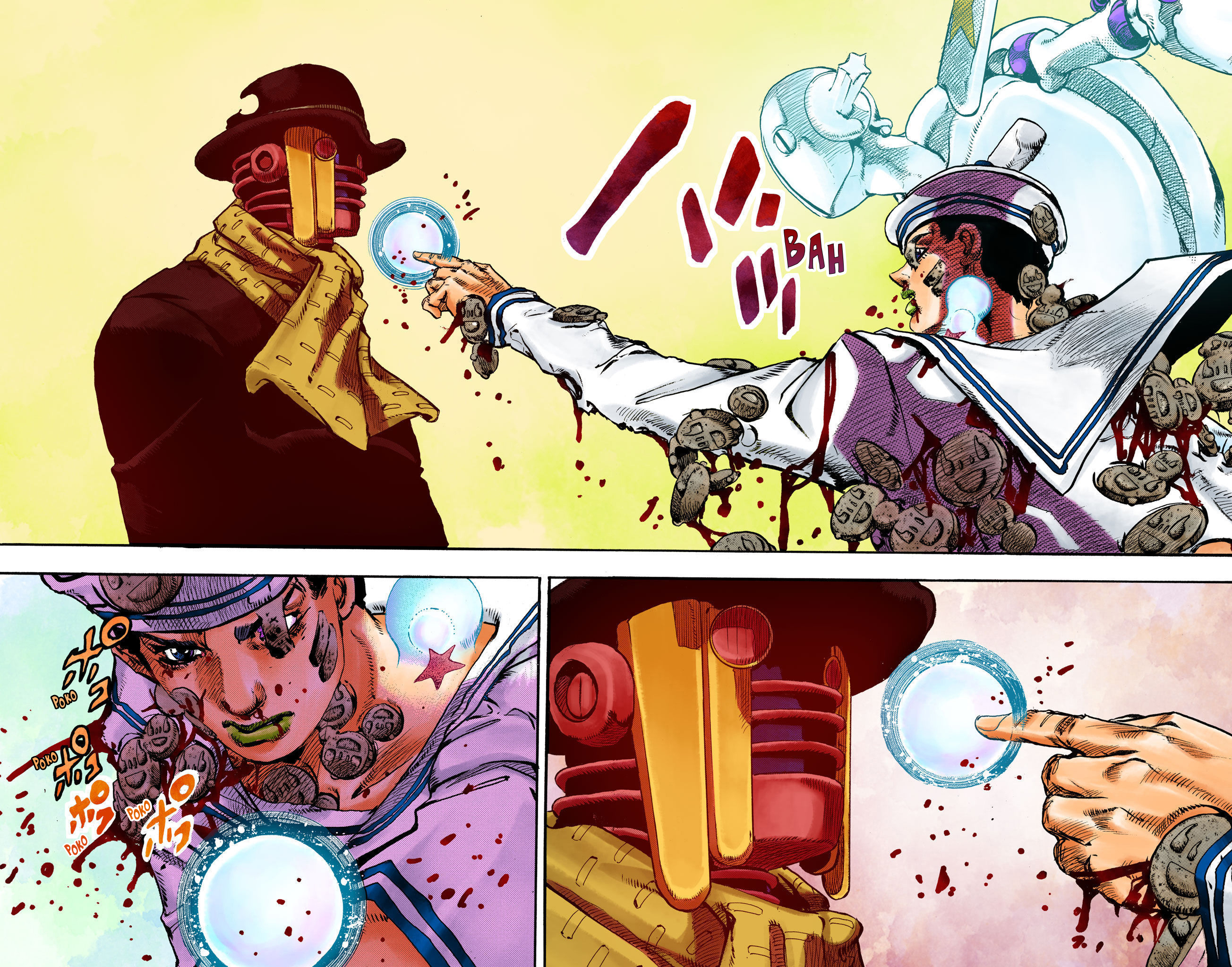 JoJo's Bizarre Adventure, Part 8: JoJolion - Digital Colored Comics Capítulo 105 Página 27