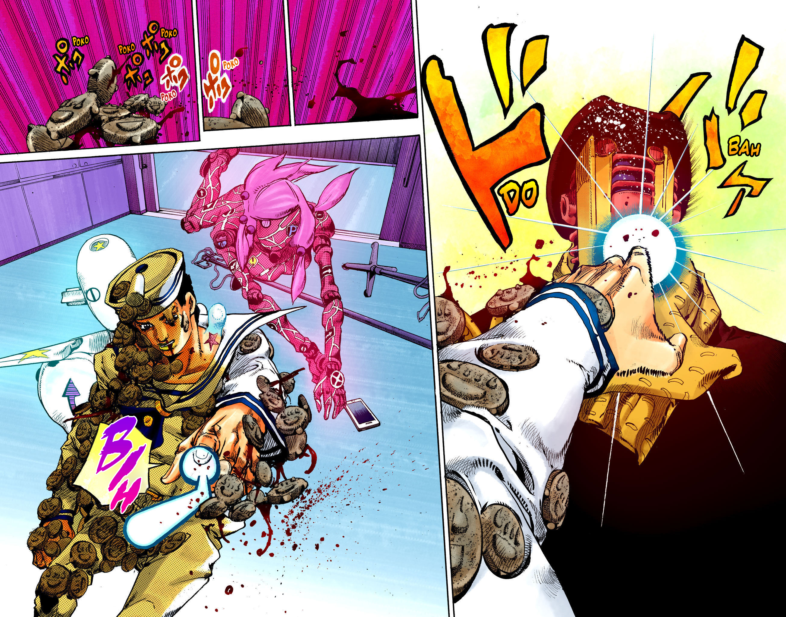 JoJo's Bizarre Adventure, Part 8: JoJolion - Digital Colored Comics Capítulo 105 Página 28