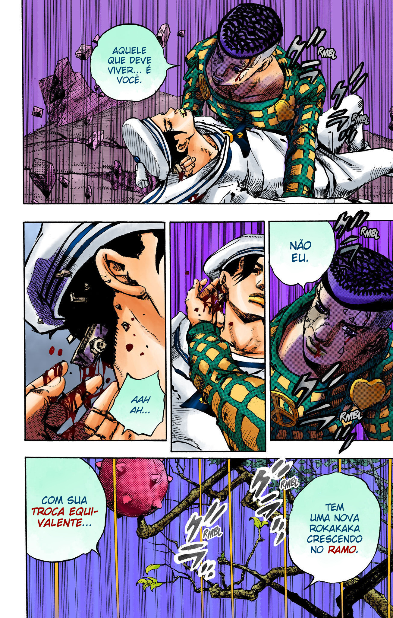 JoJo's Bizarre Adventure, Part 8: JoJolion - Digital Colored Comics Capítulo 105 Página 3
