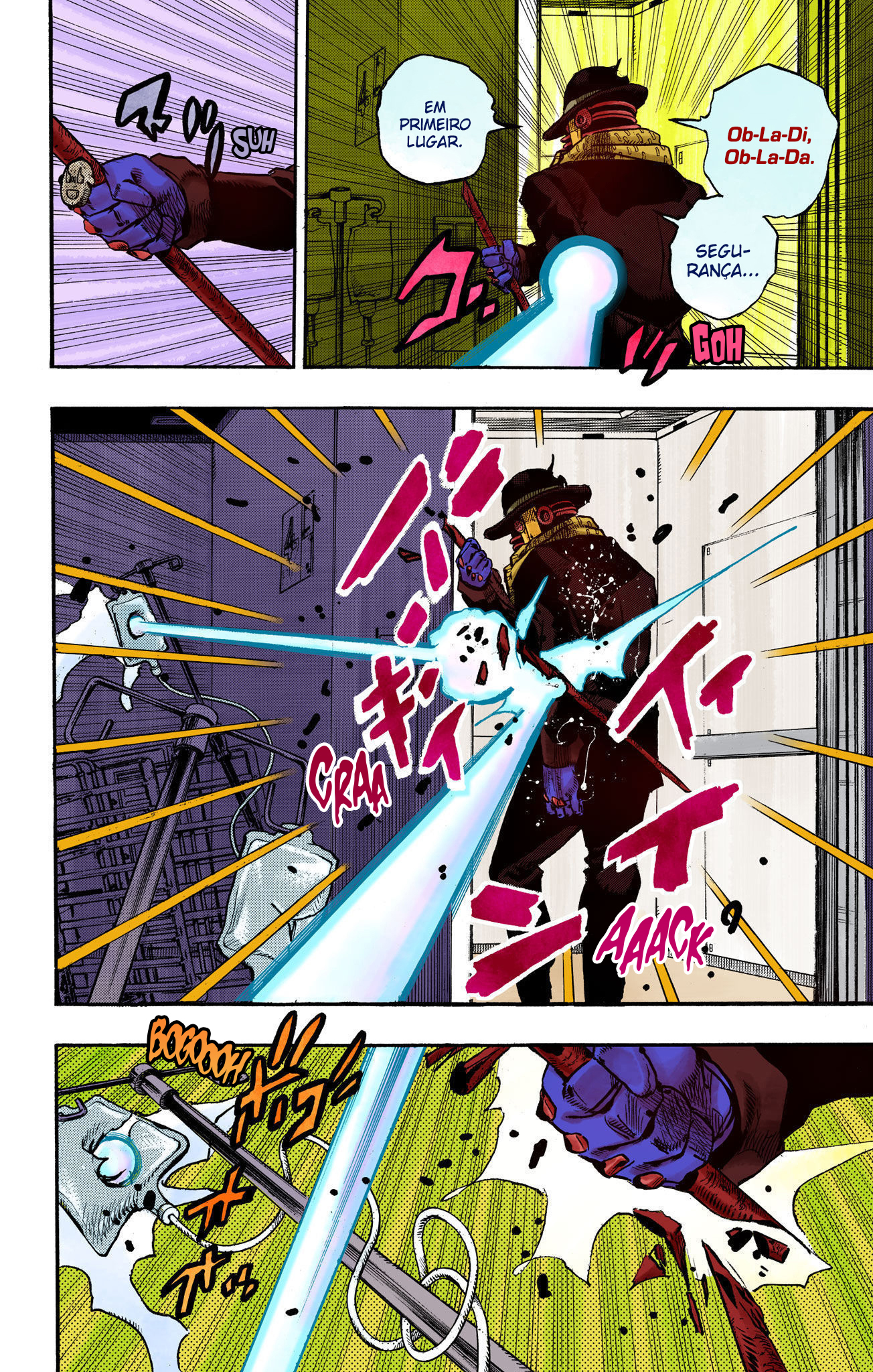 JoJo's Bizarre Adventure, Part 8: JoJolion - Digital Colored Comics Capítulo 105 Página 8