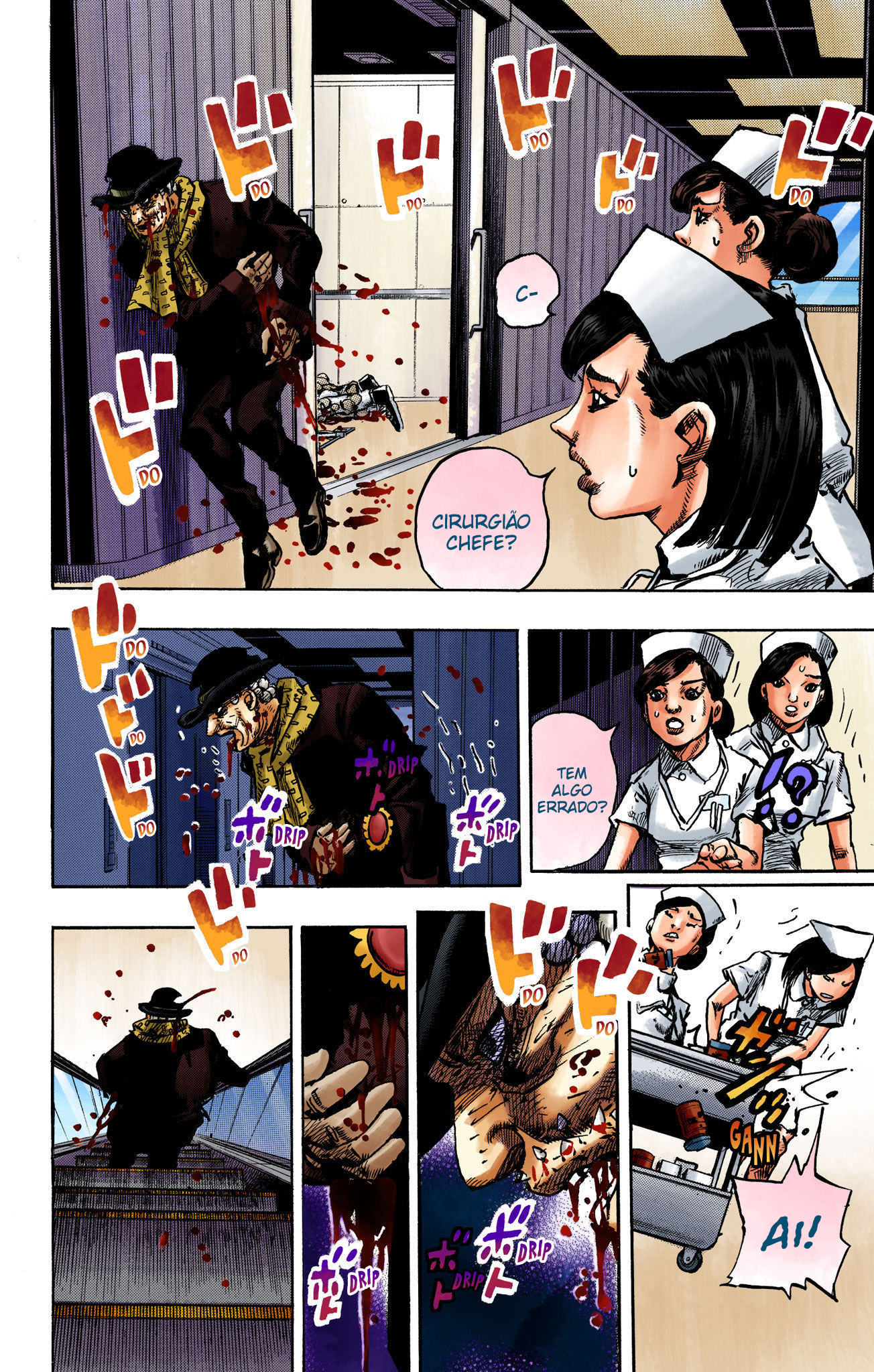 JoJo's Bizarre Adventure, Part 8: JoJolion - Digital Colored Comics Capítulo 106 Página 12