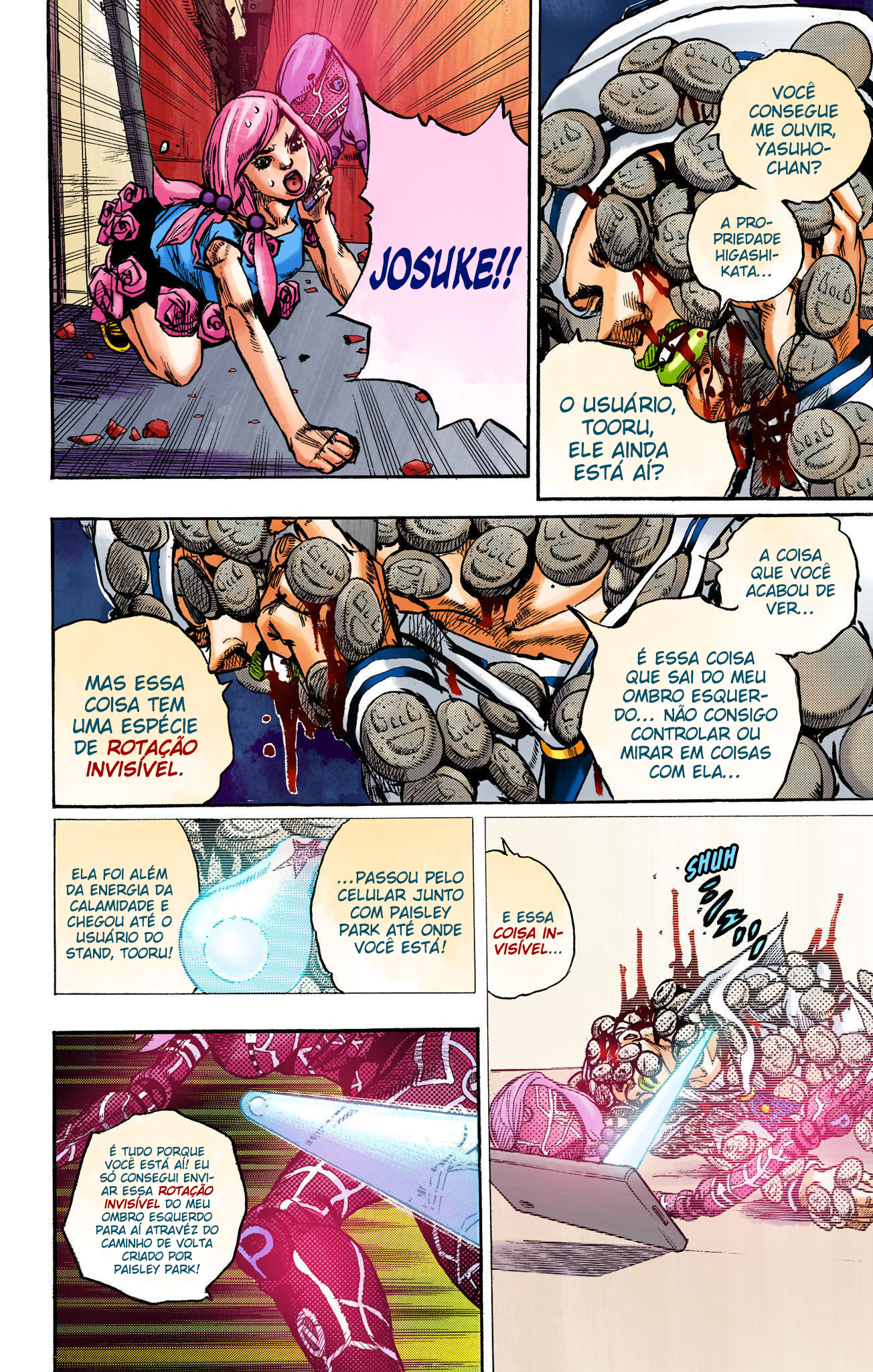 JoJo's Bizarre Adventure, Part 8: JoJolion - Digital Colored Comics Capítulo 106 Página 14