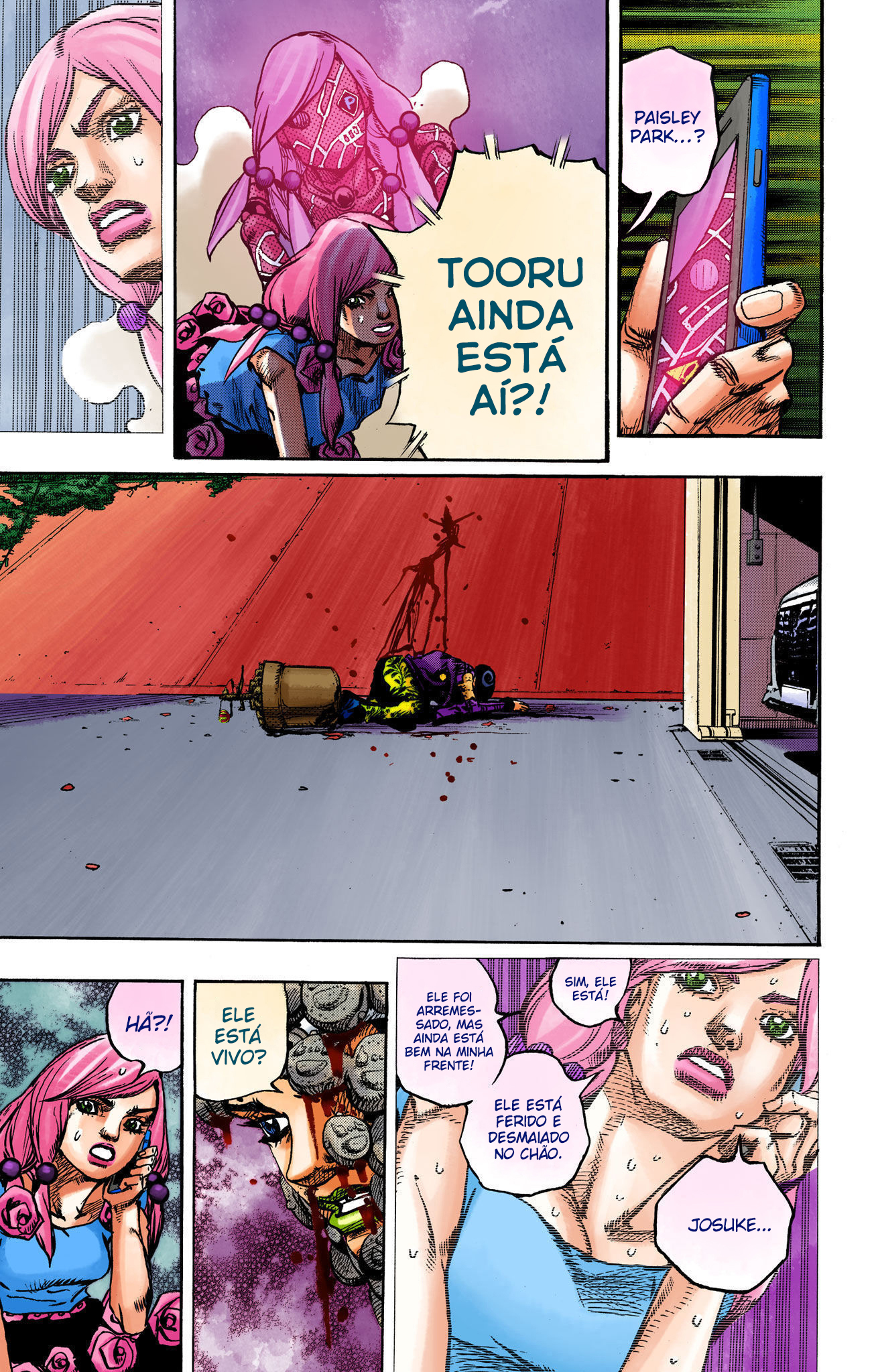 JoJo's Bizarre Adventure, Part 8: JoJolion - Digital Colored Comics Capítulo 106 Página 15